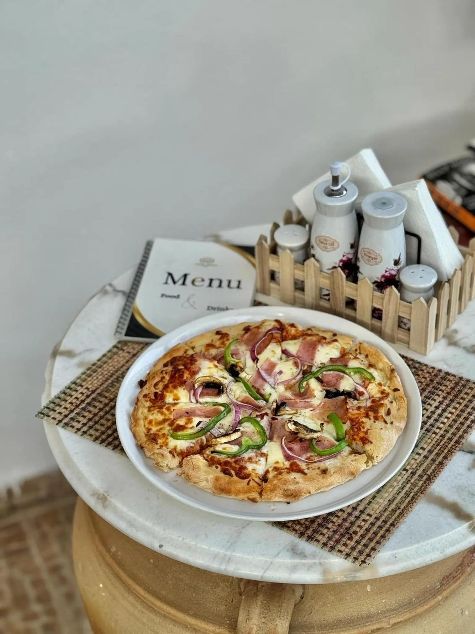 Food close-up in Lindos Athena