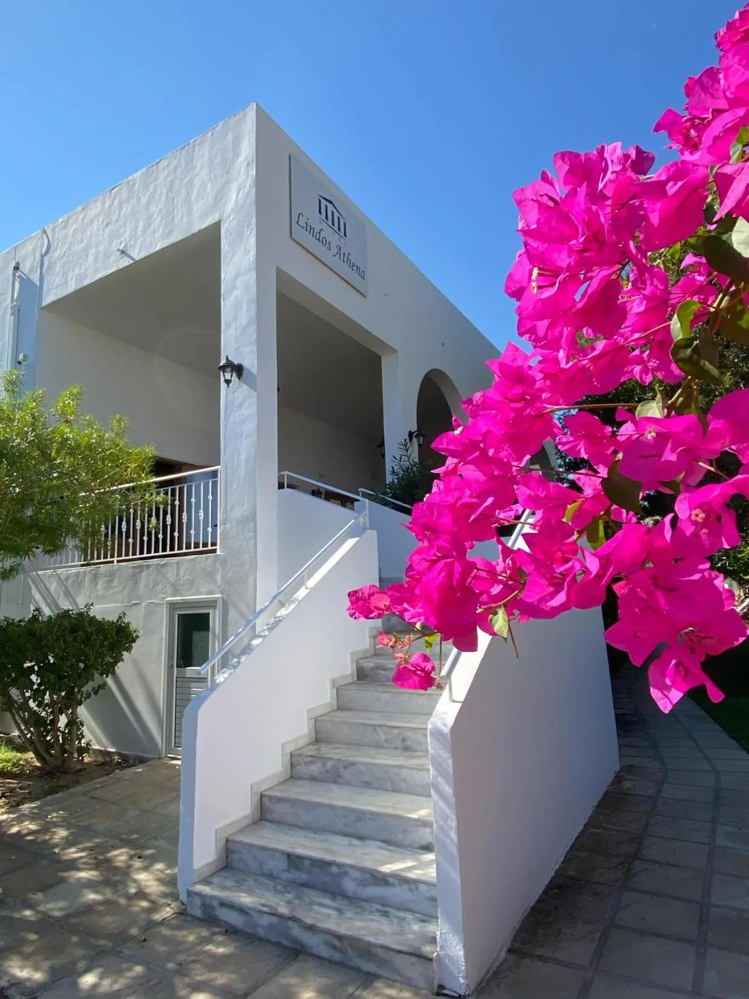 Garden in Lindos Athena