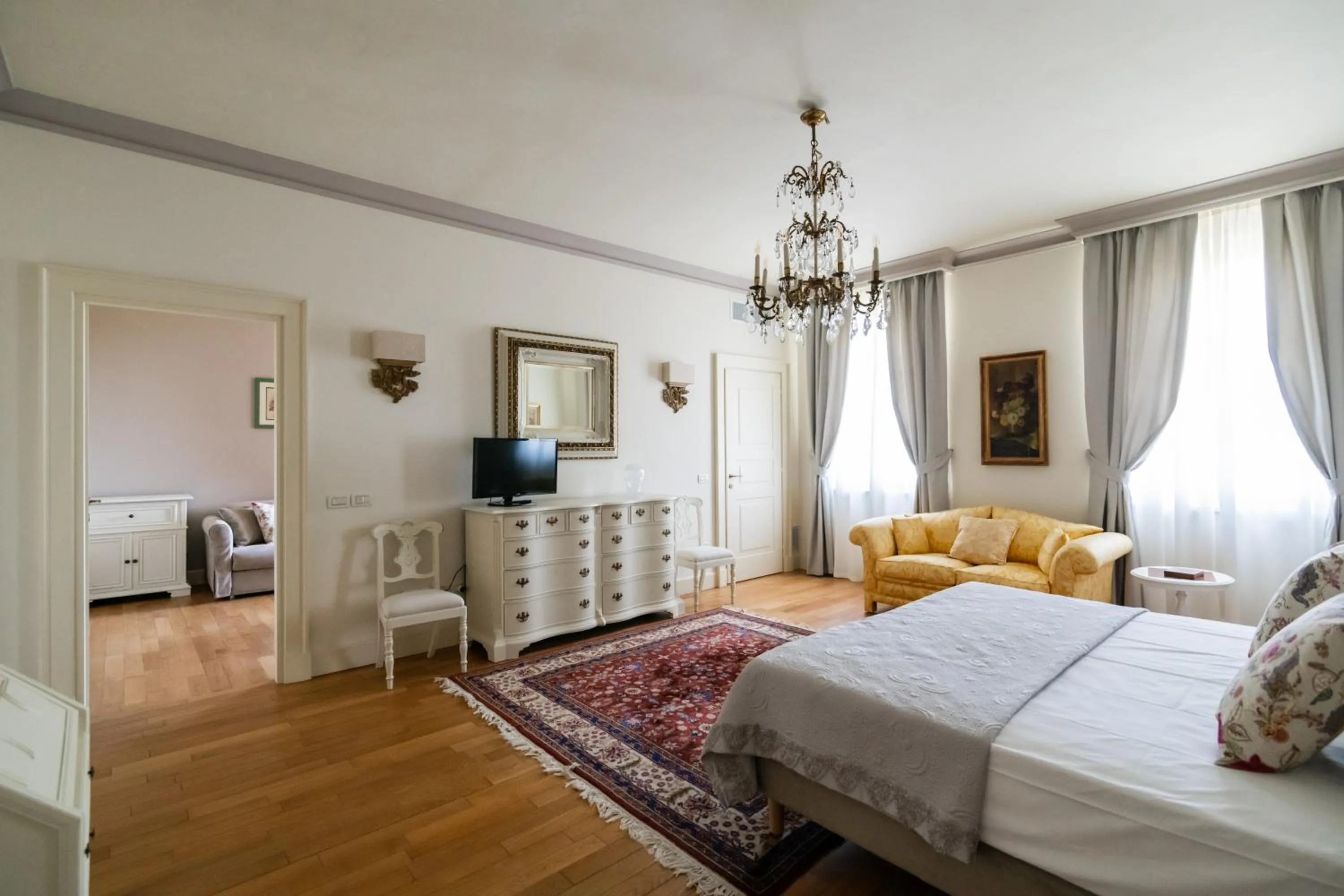 Bed in Villa San Pietro