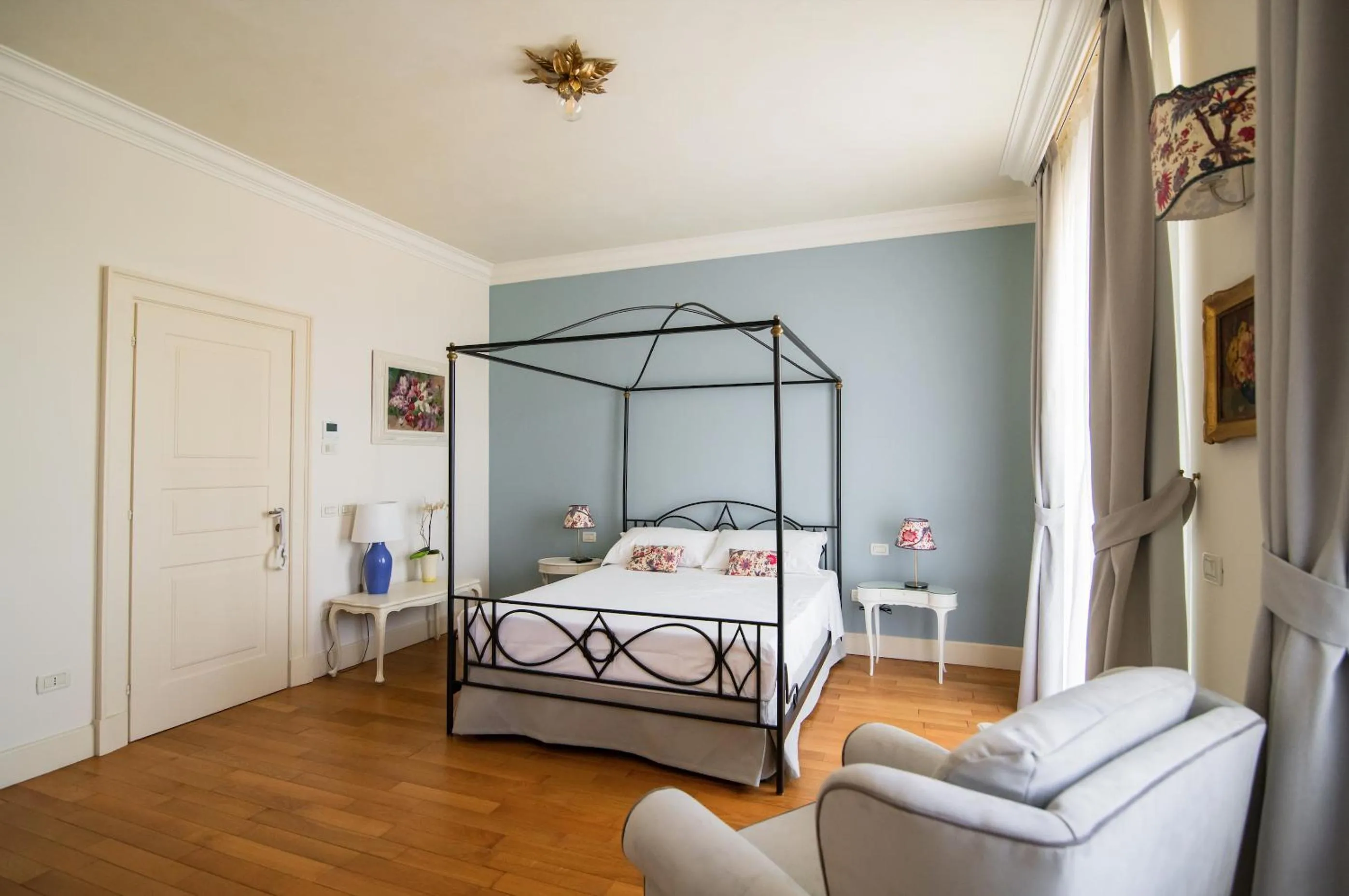 Bed in Villa San Pietro