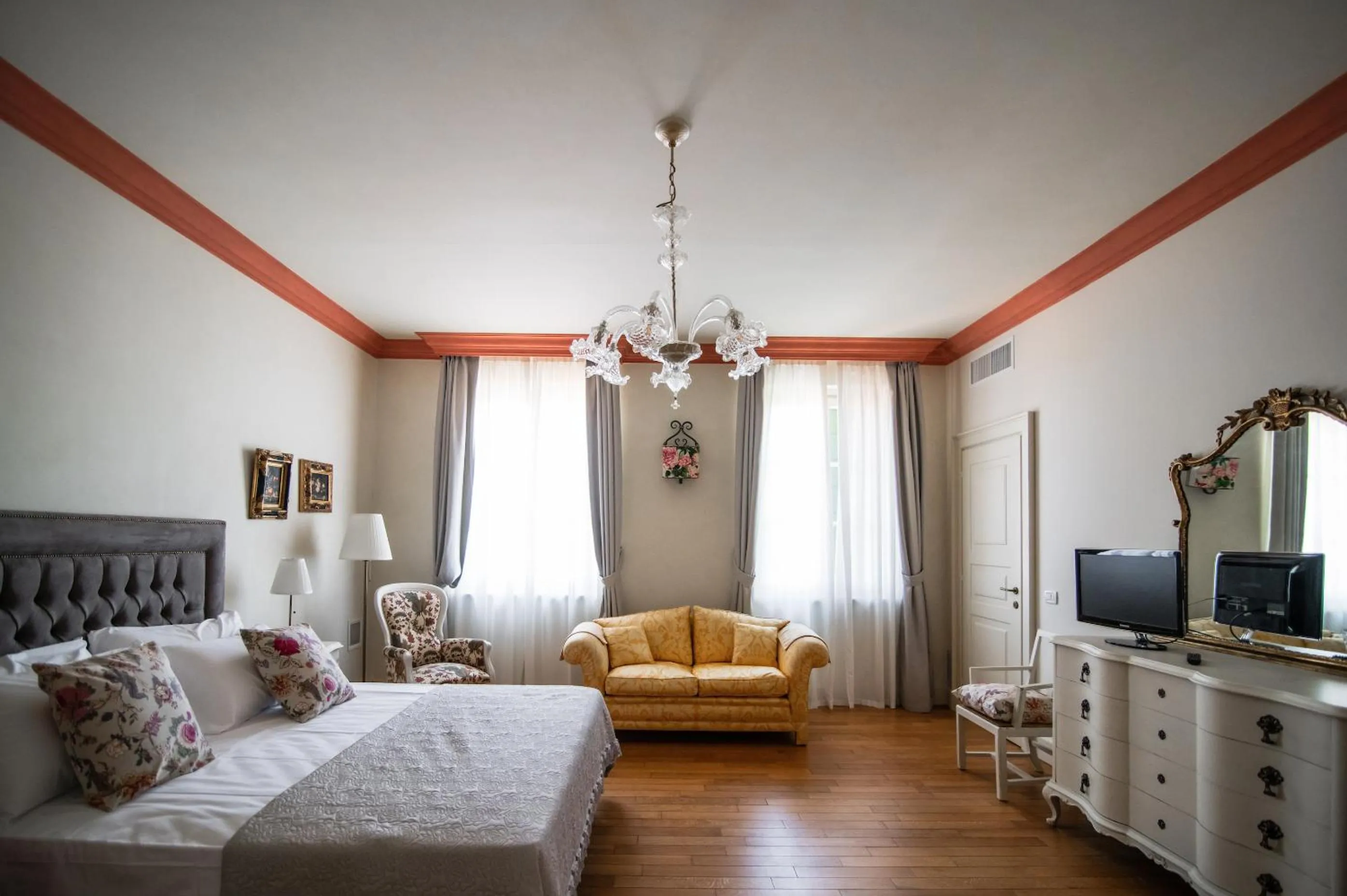 Bed in Villa San Pietro