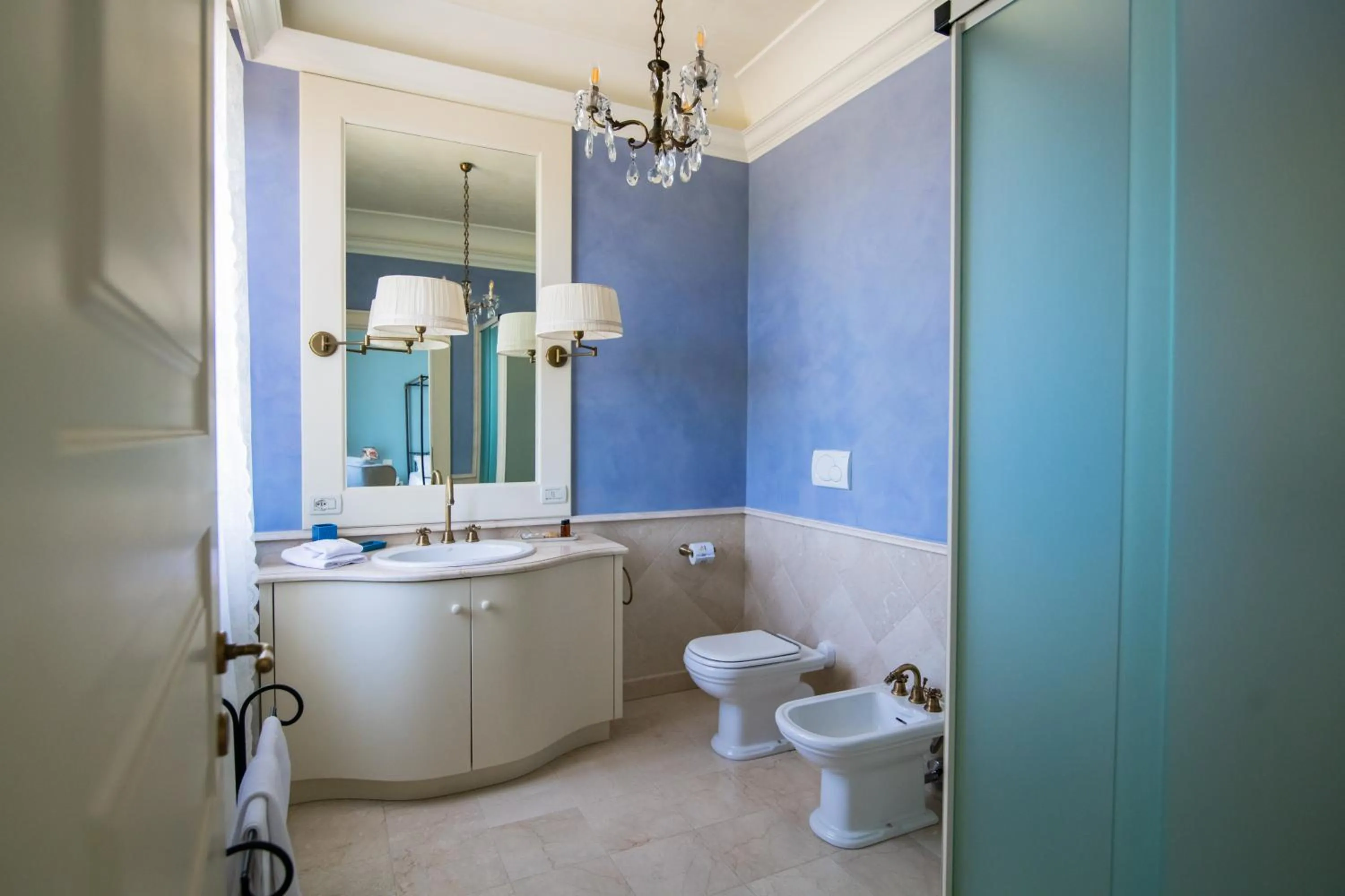 Bathroom in Villa San Pietro