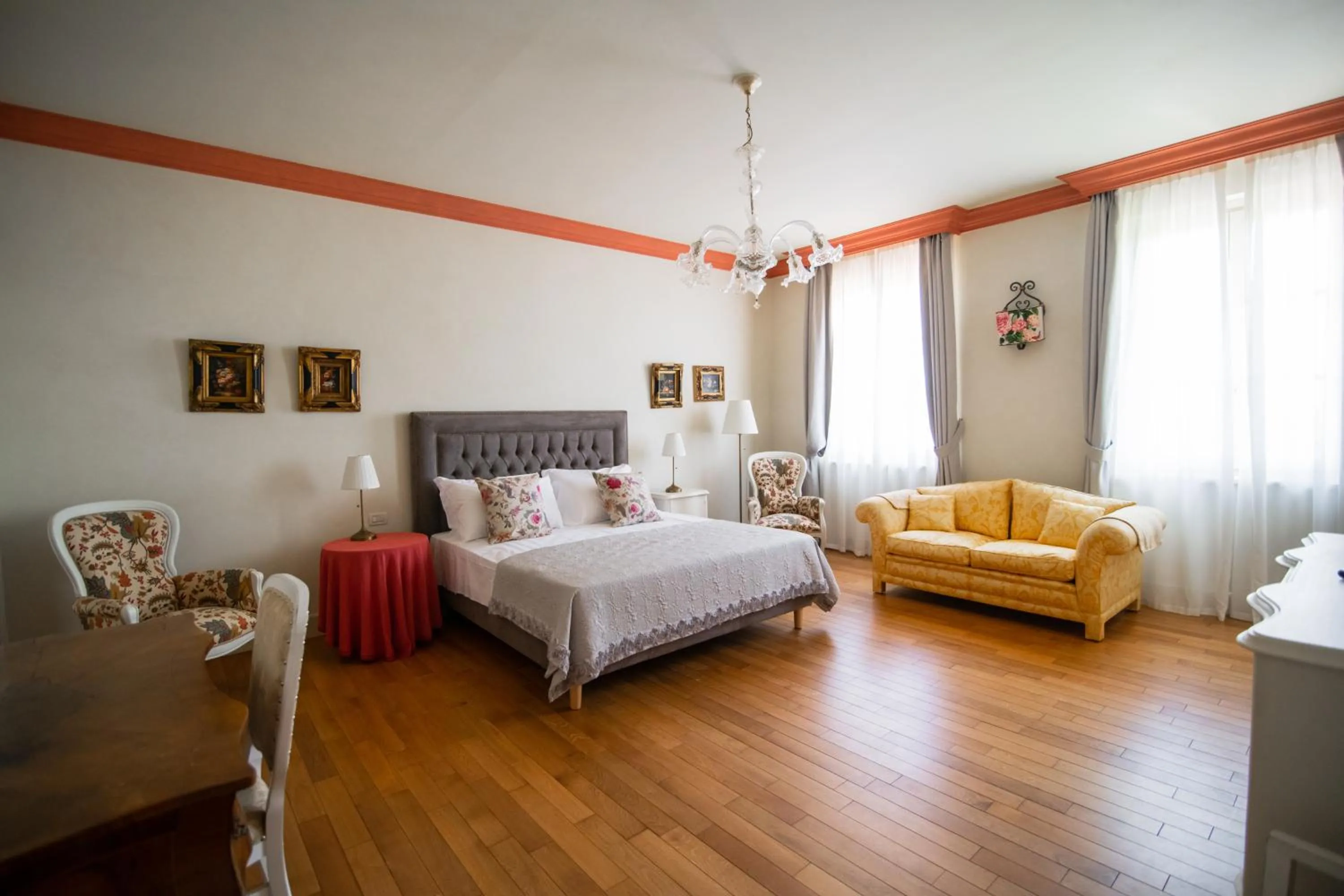 Bed in Villa San Pietro