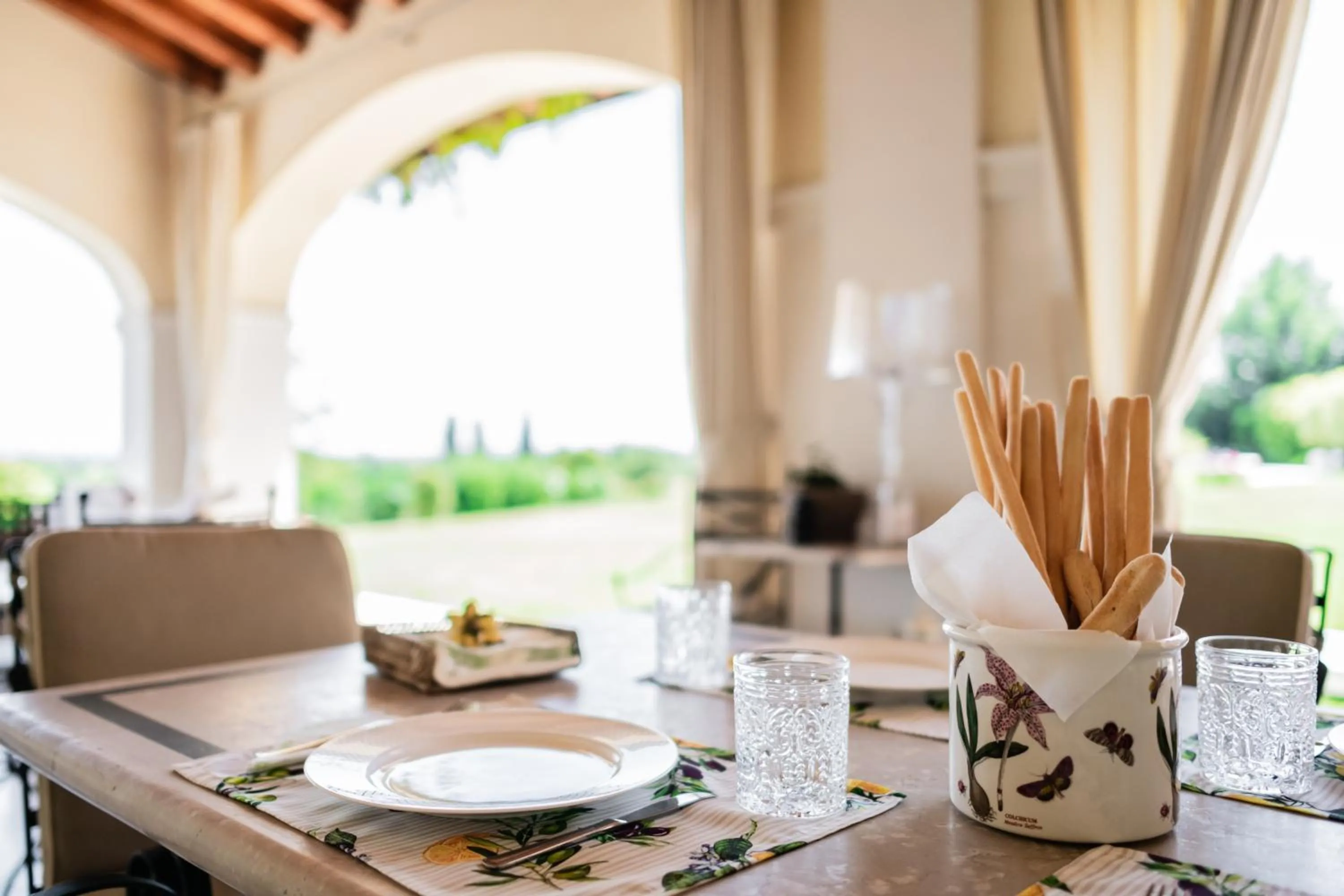 Dining area in Villa San Pietro
