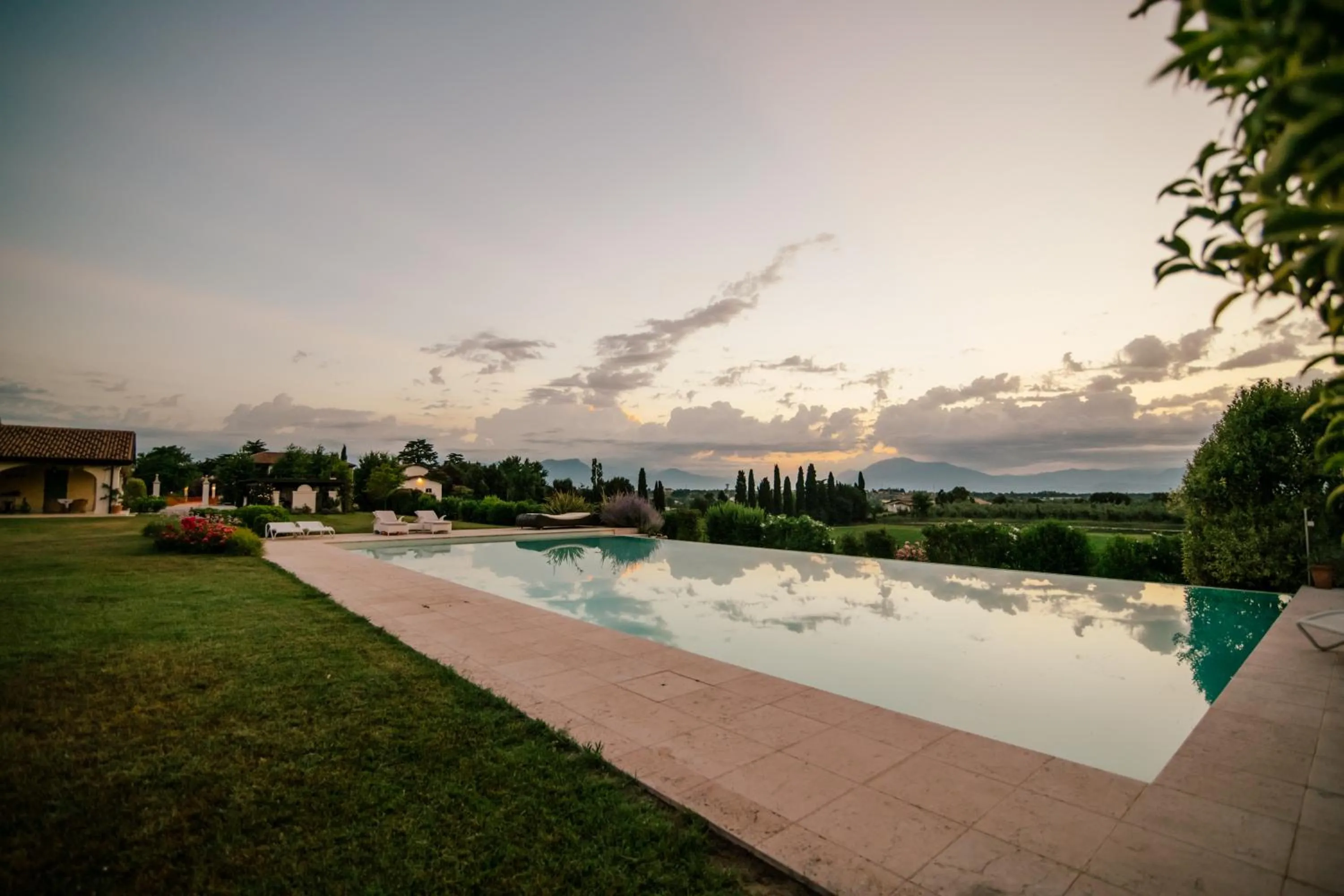 Swimming pool in Villa San Pietro
