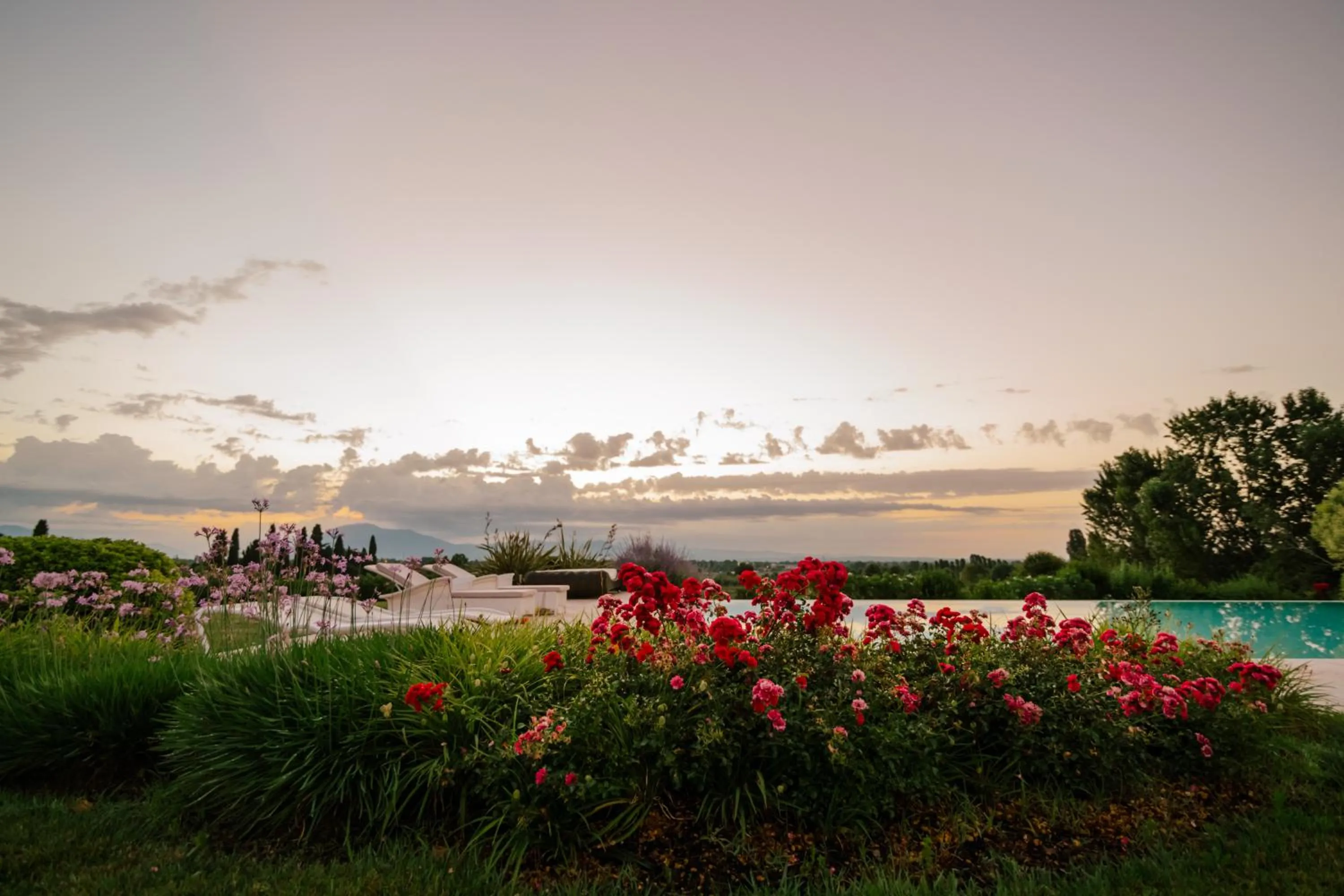 Natural landscape in Villa San Pietro