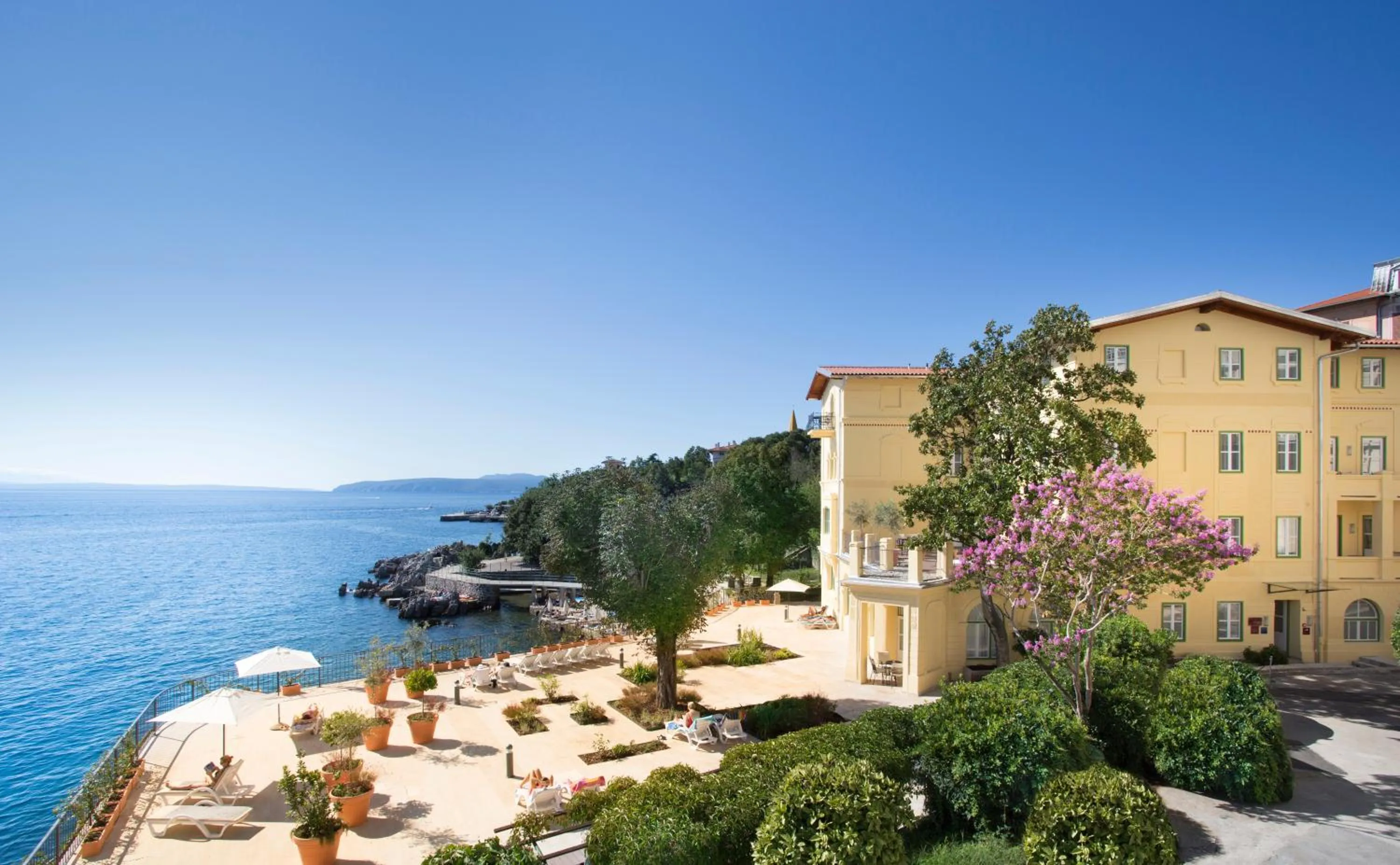 Facade/entrance in Apartments Belvedere - Liburnia