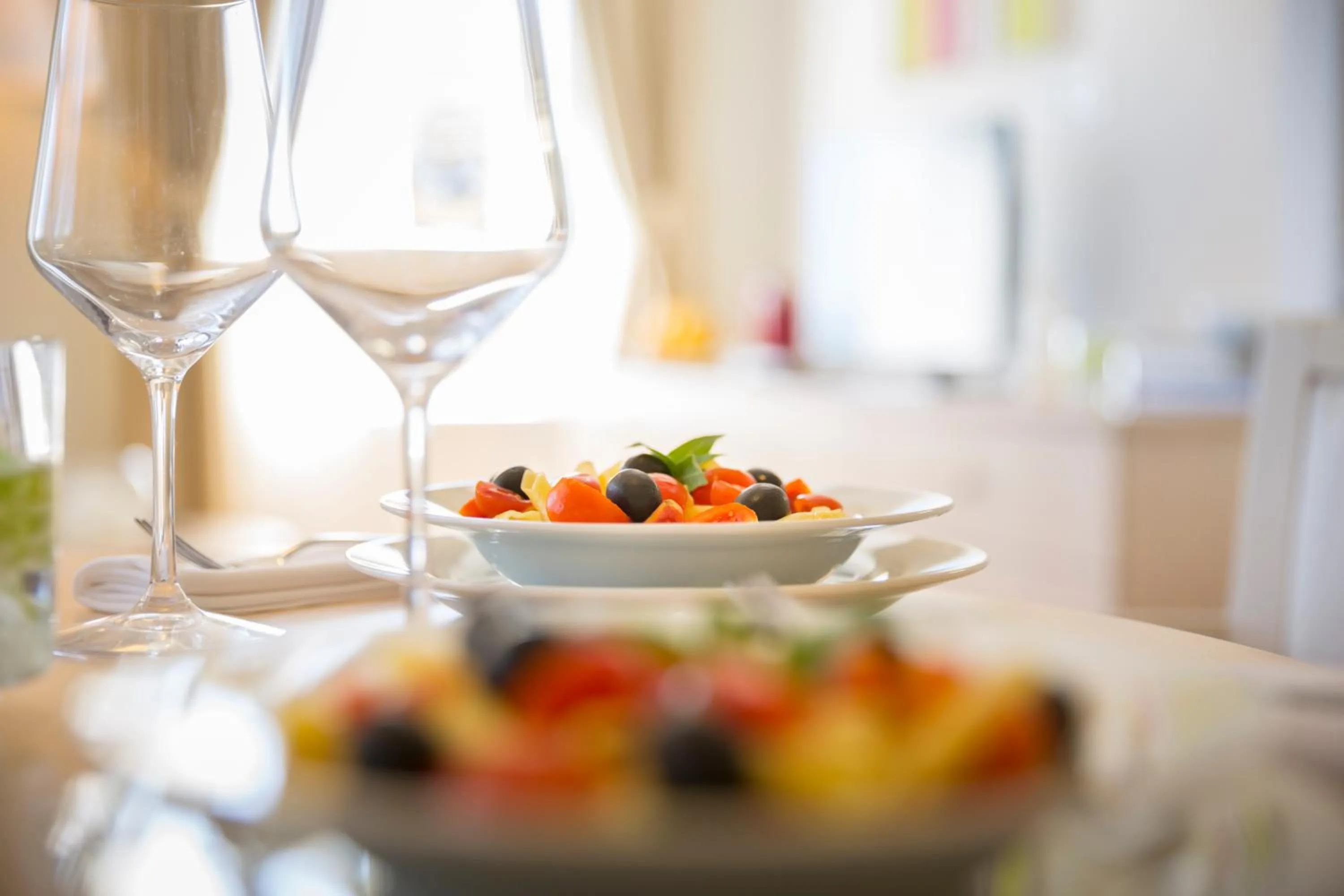 Food in Apartments Belvedere - Liburnia