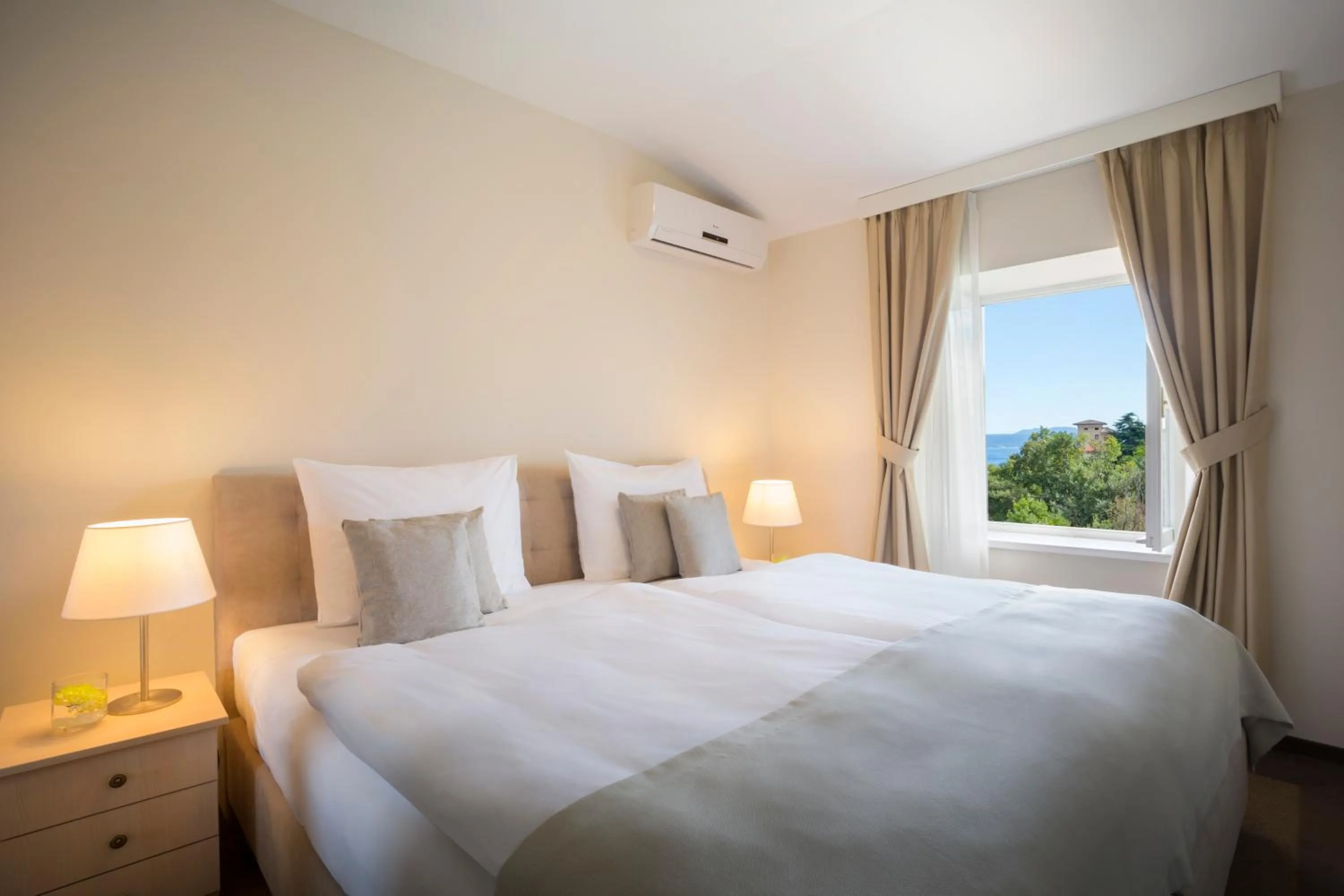 Bedroom in Apartments Belvedere - Liburnia