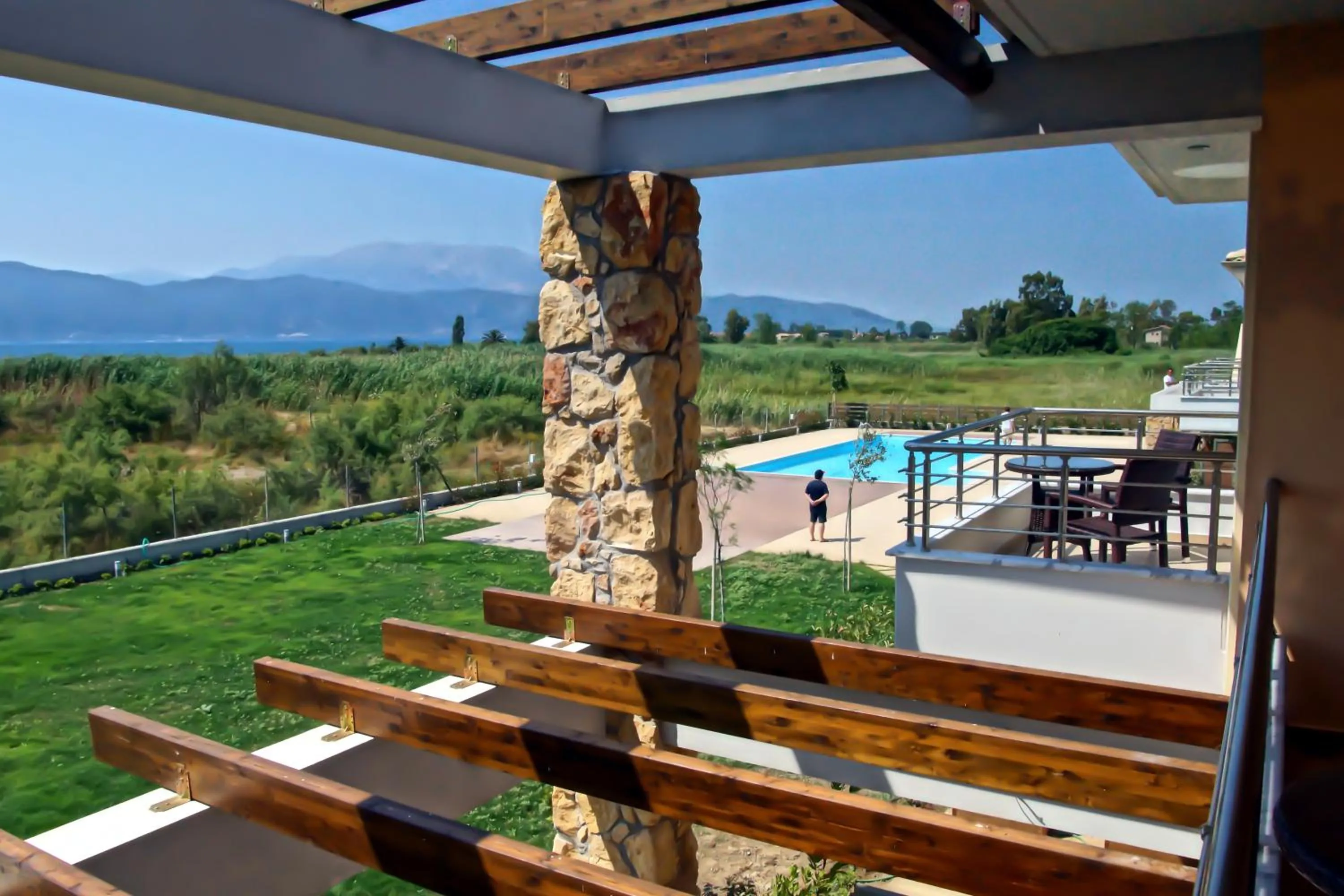 Balcony/Terrace in Cavos Fokidos