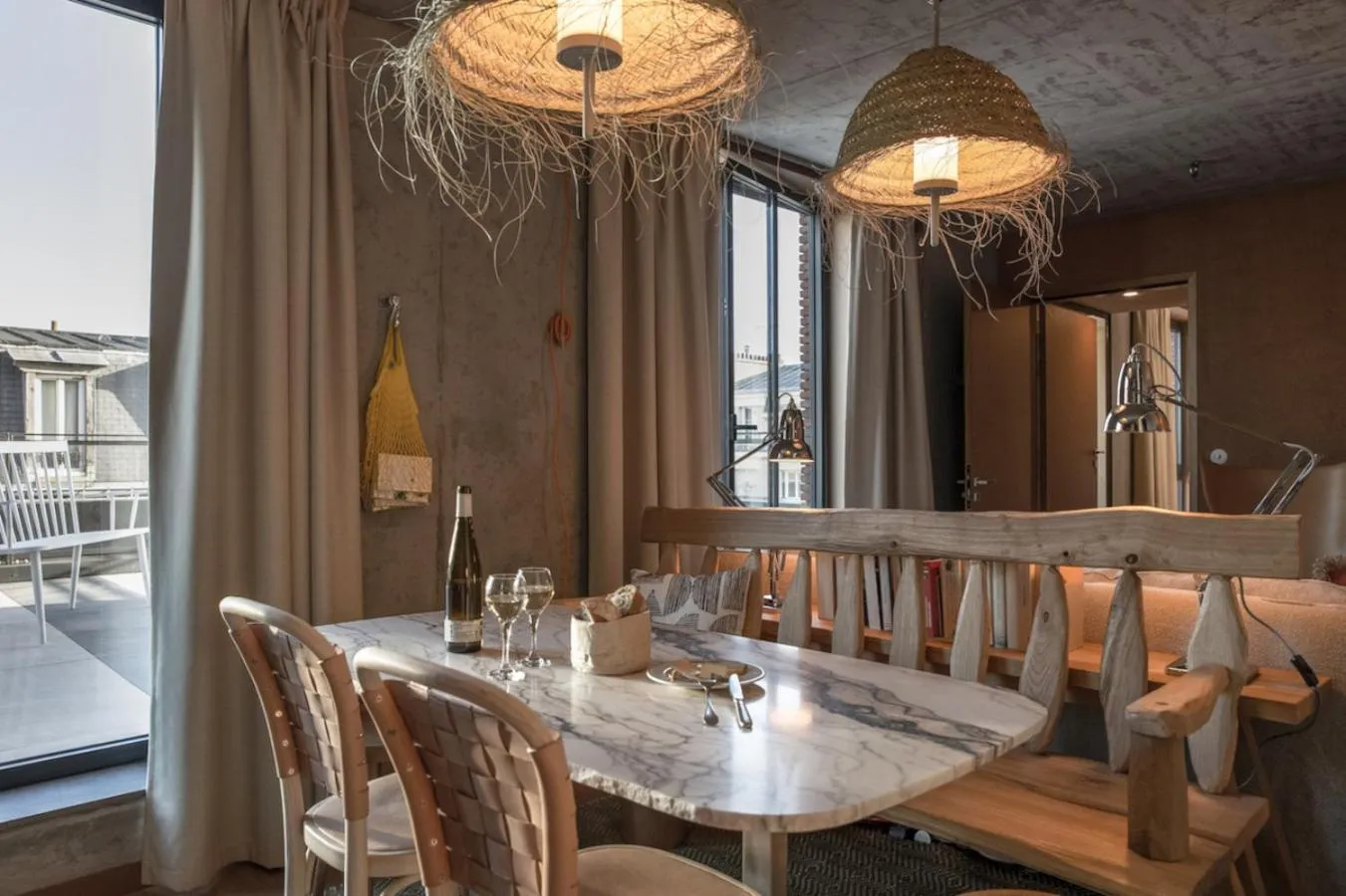 Seating area in MOB House