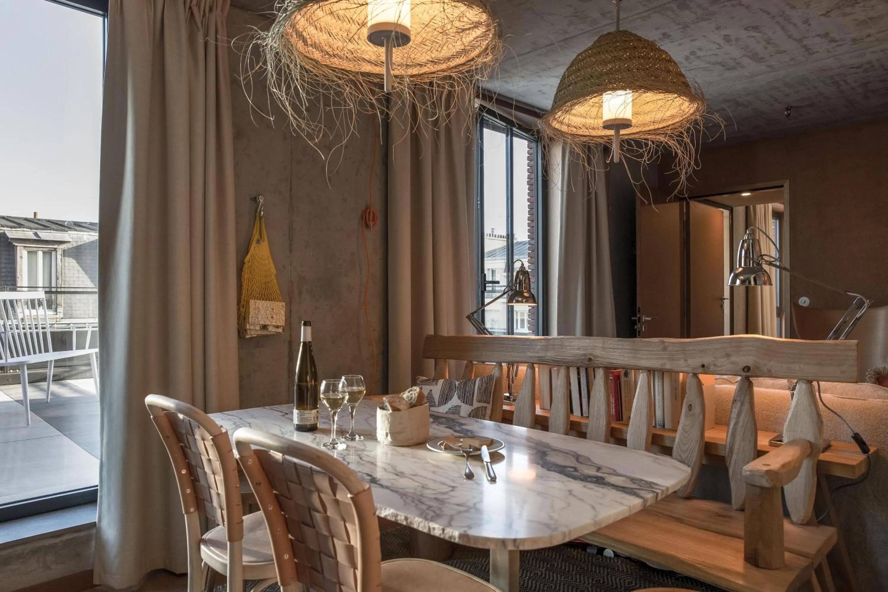 Seating area in MOB House