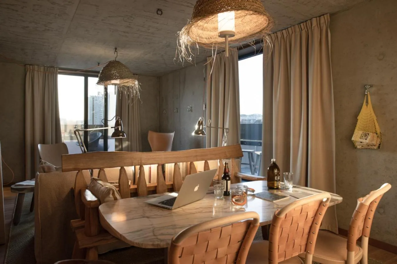 Seating area in MOB House