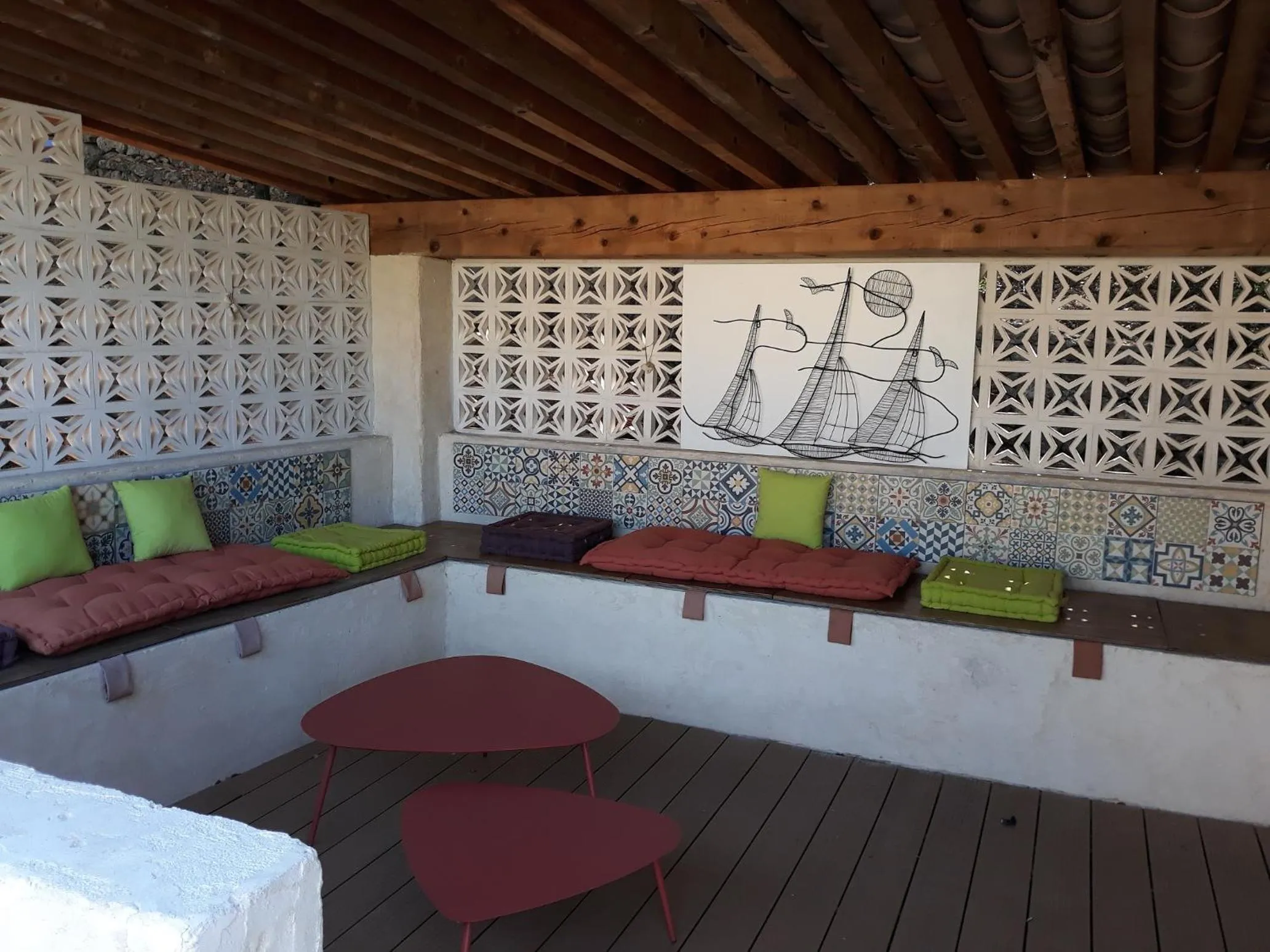 Solarium in Le Mas des Hibiscus