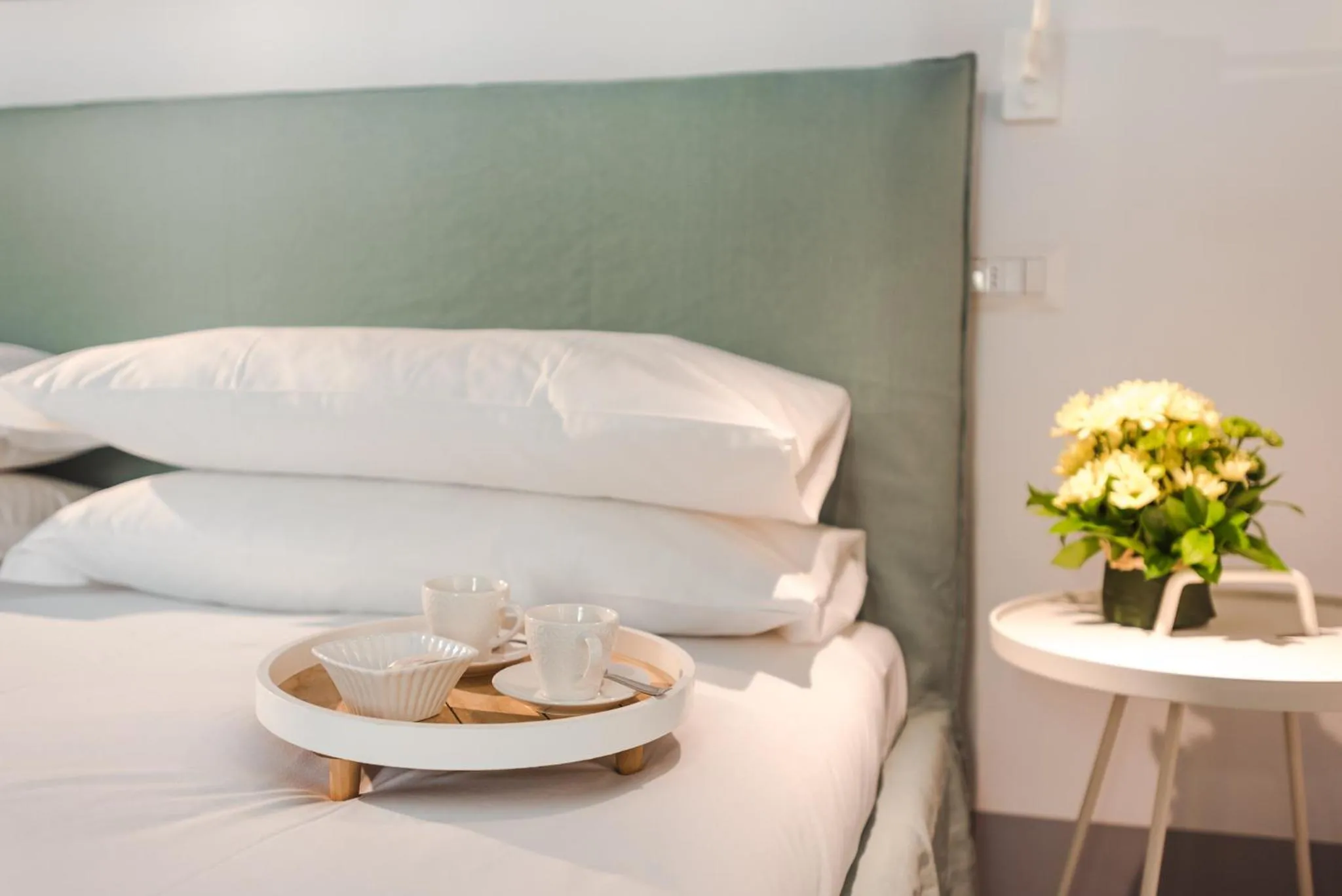 Decorative detail, Bed in Nikis Collection Navona