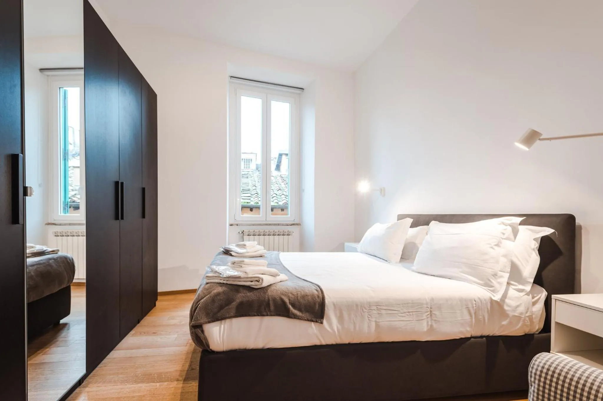 Bedroom, Bed in Nikis Collection Navona