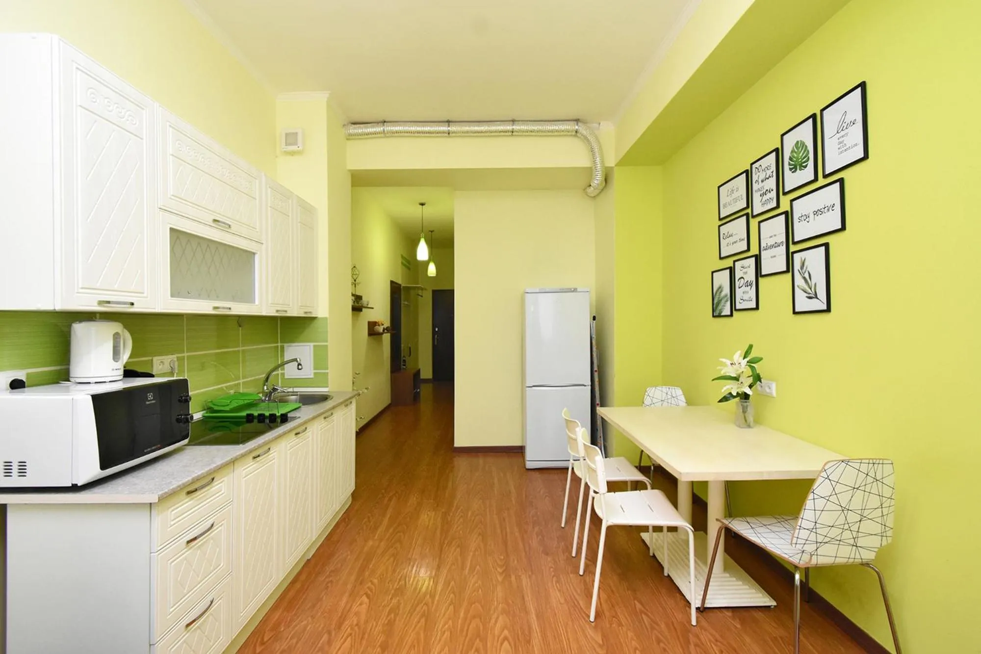 Kitchen or kitchenette in Umba Apartment N6 - new building