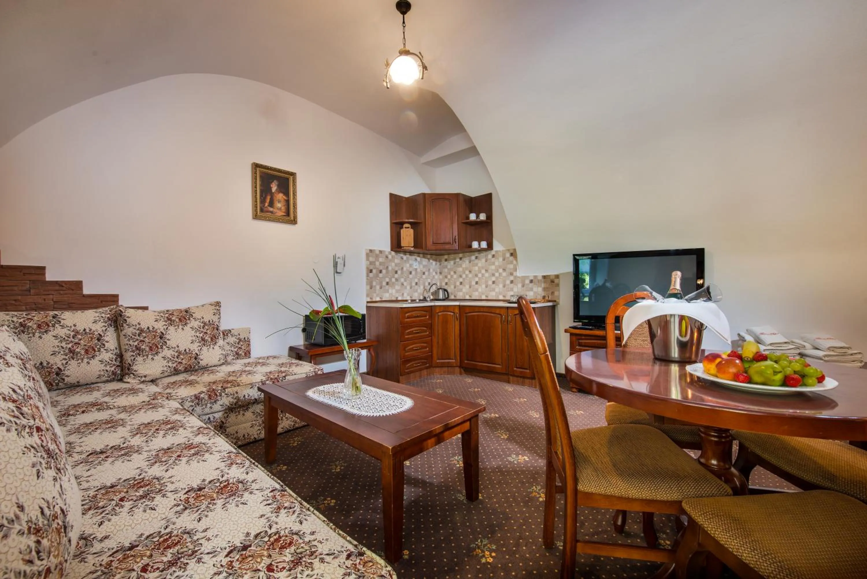 Living room in Svatojansky Kastiel