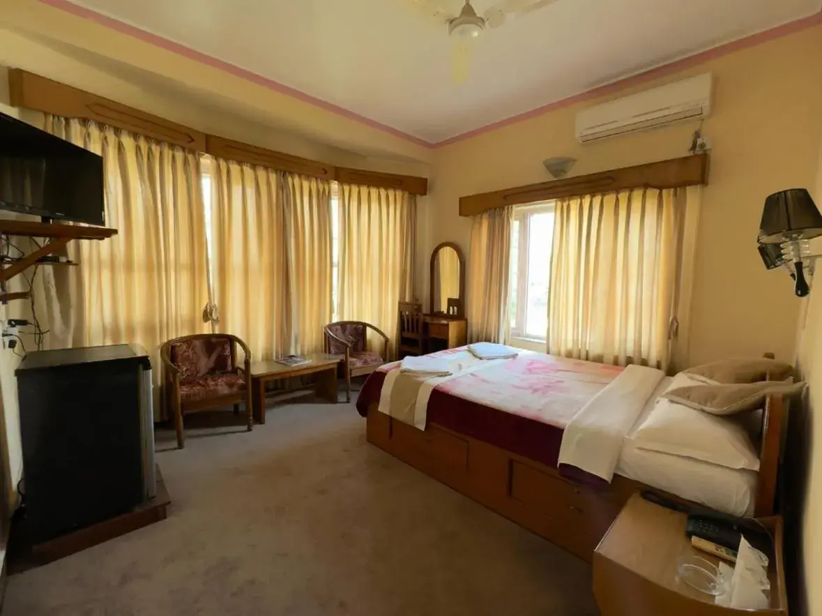 Bed in Green Tara Hotel Bed in Green Tara Hotel