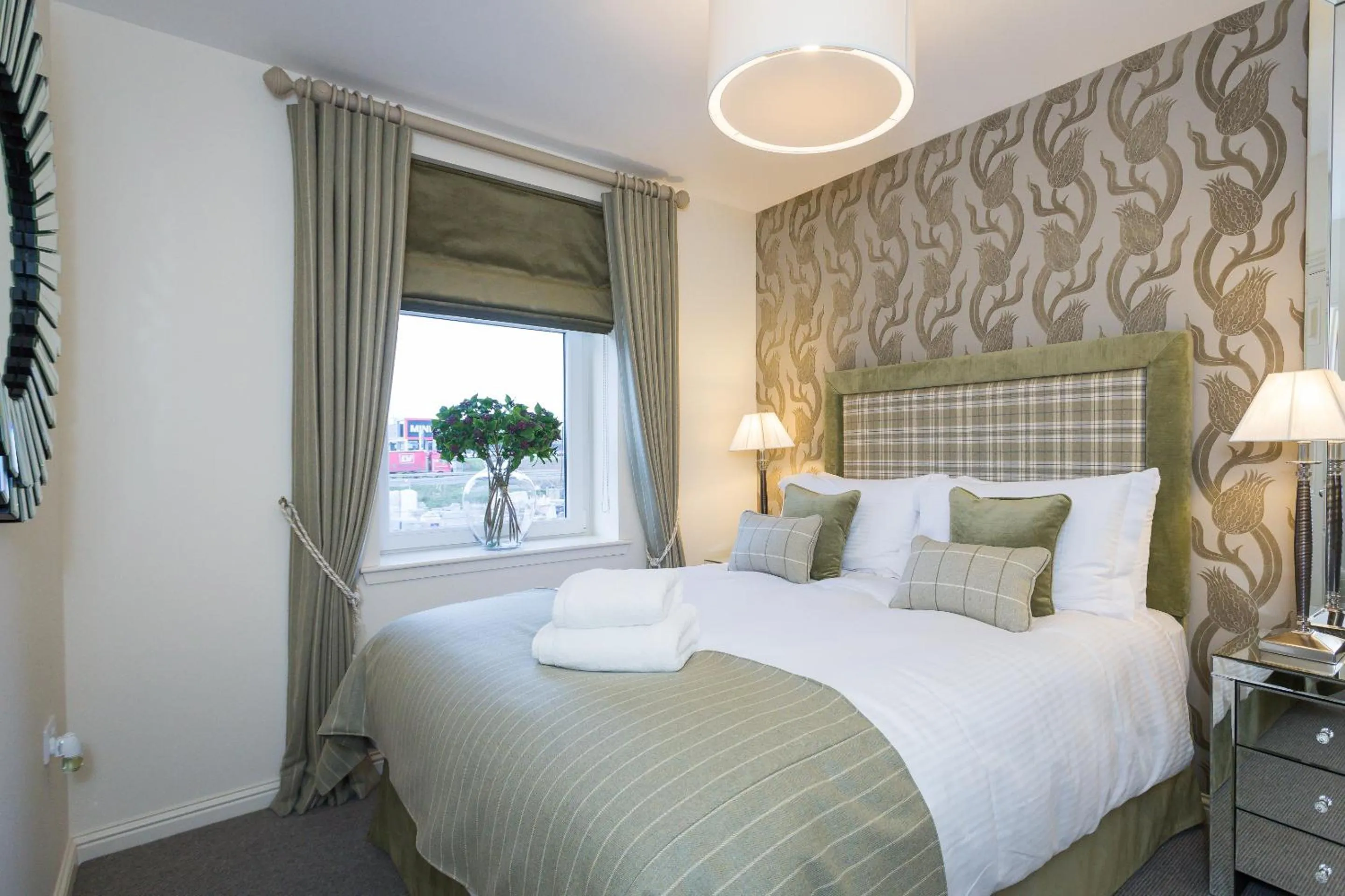 Bedroom in Town and Country Charleston Apartments