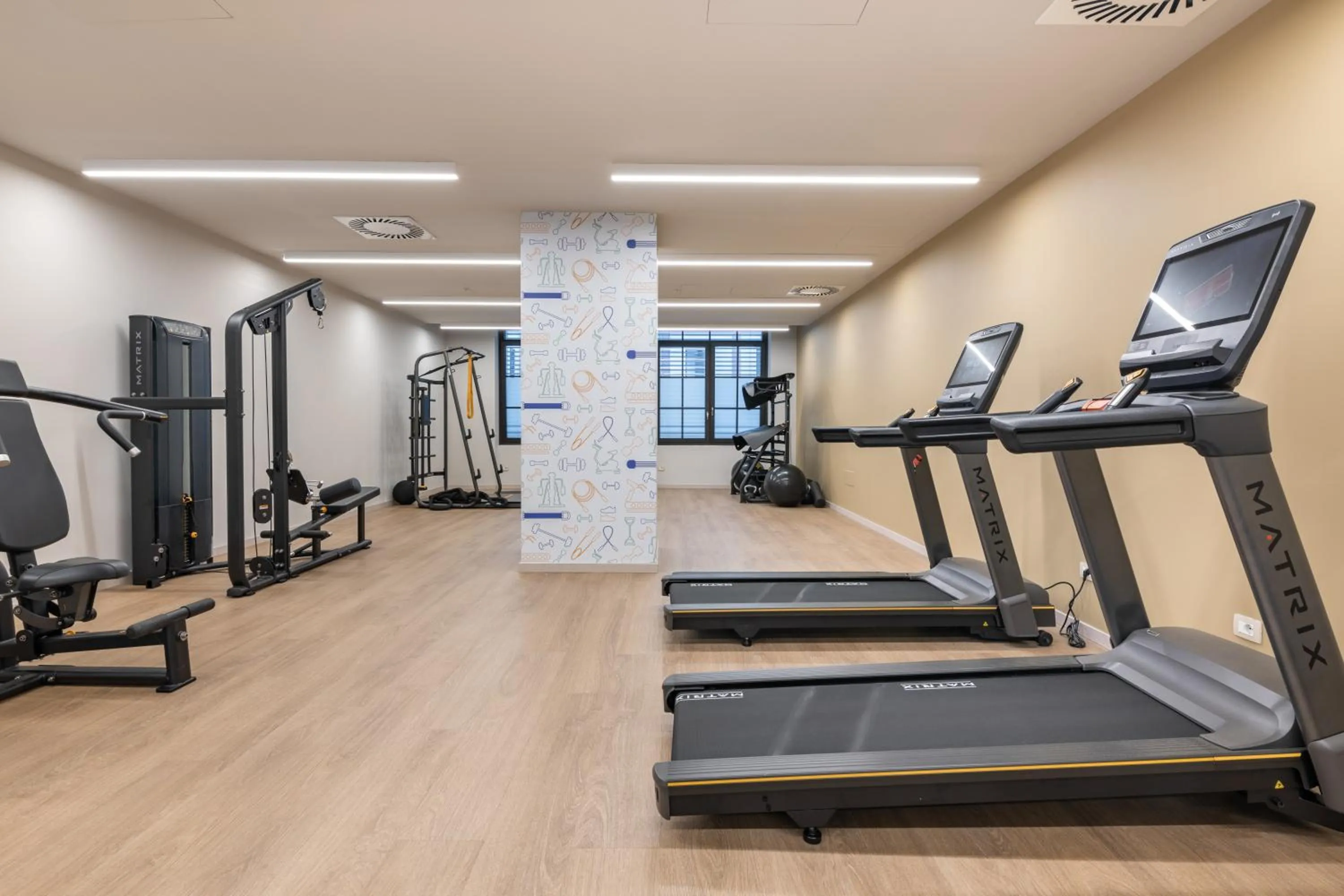 Fitness centre/facilities in Camplus Regio Parco