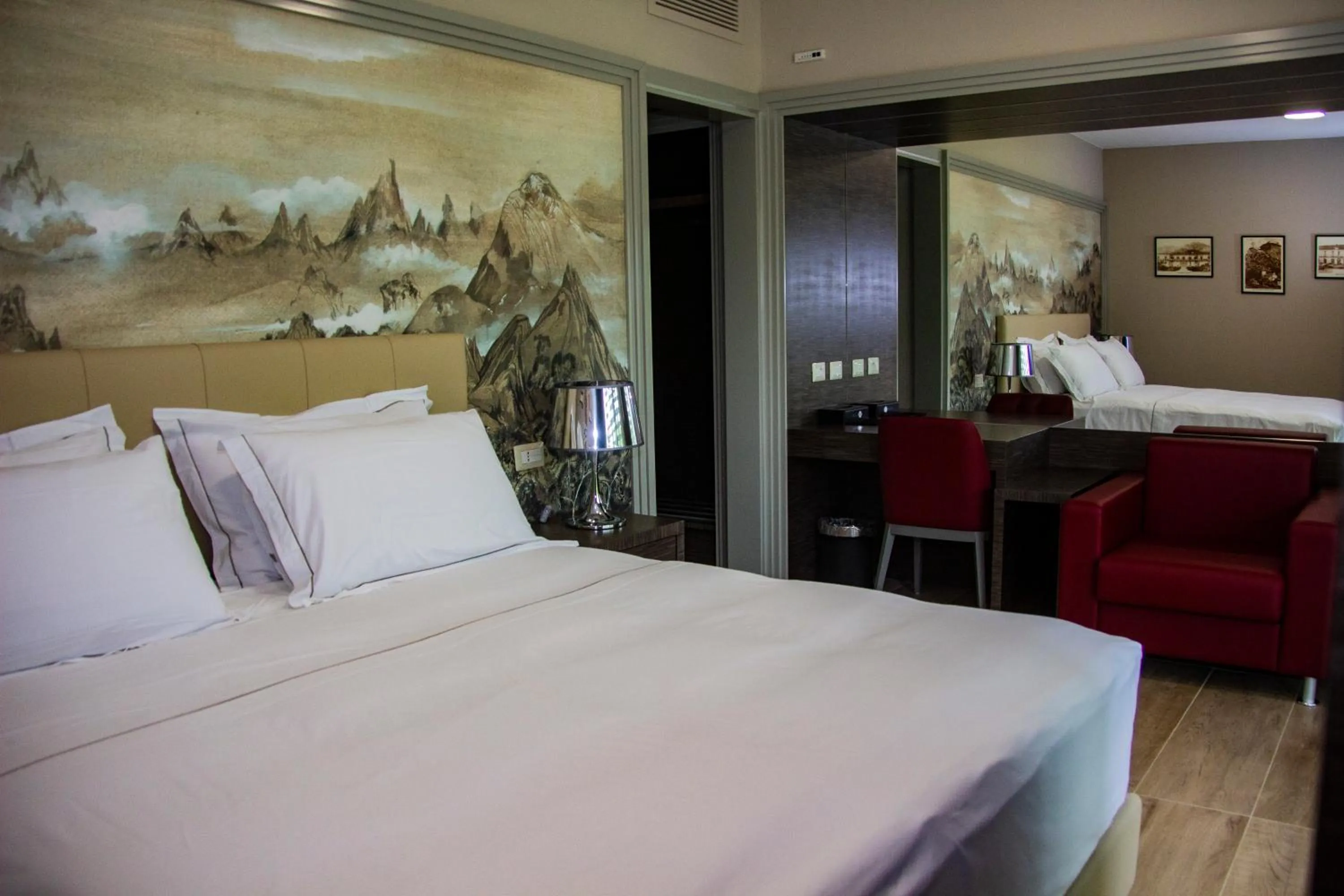 Bed in Kairos Resort & SPA