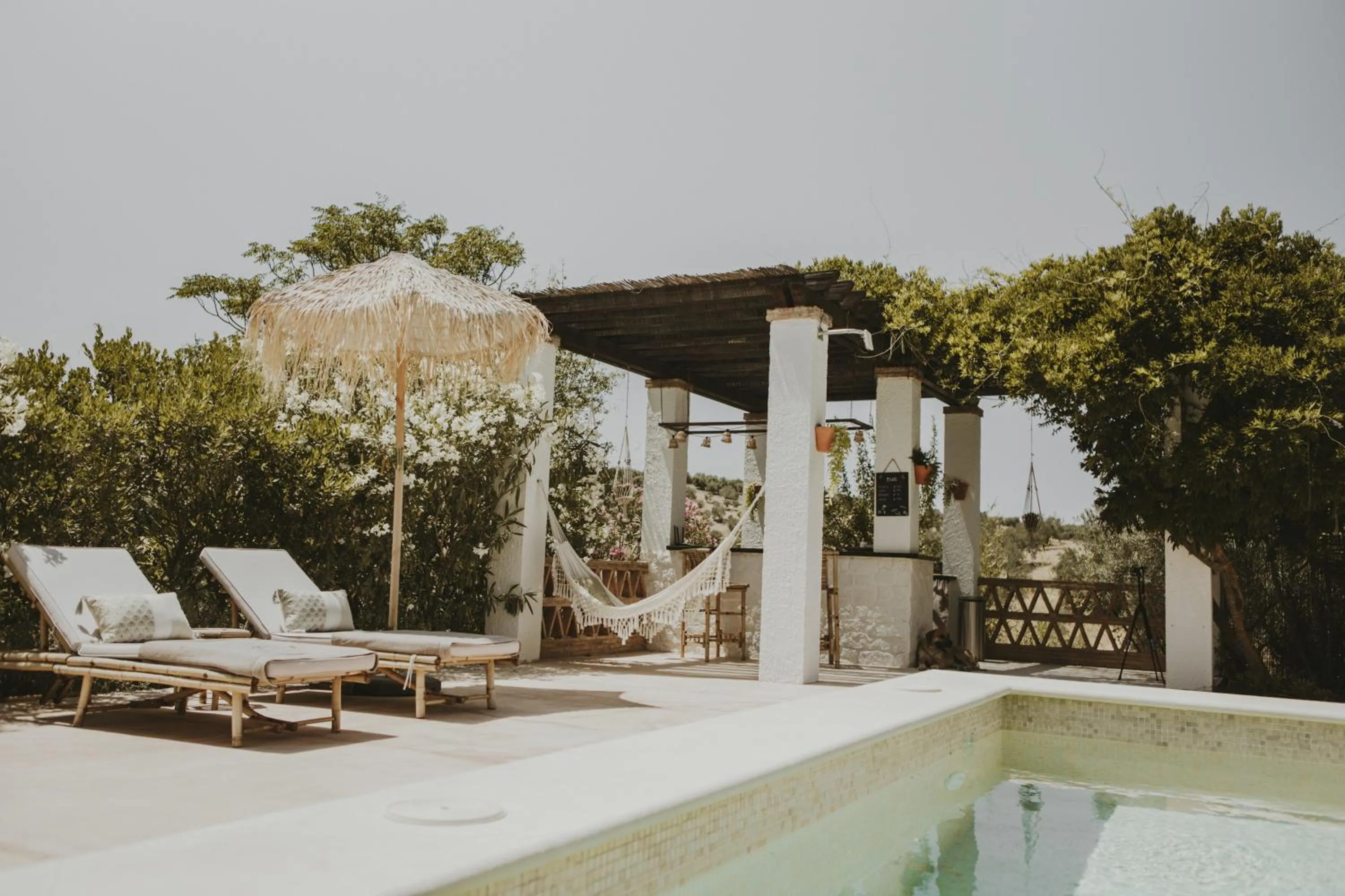 Swimming pool in Hacienda el Tarajal