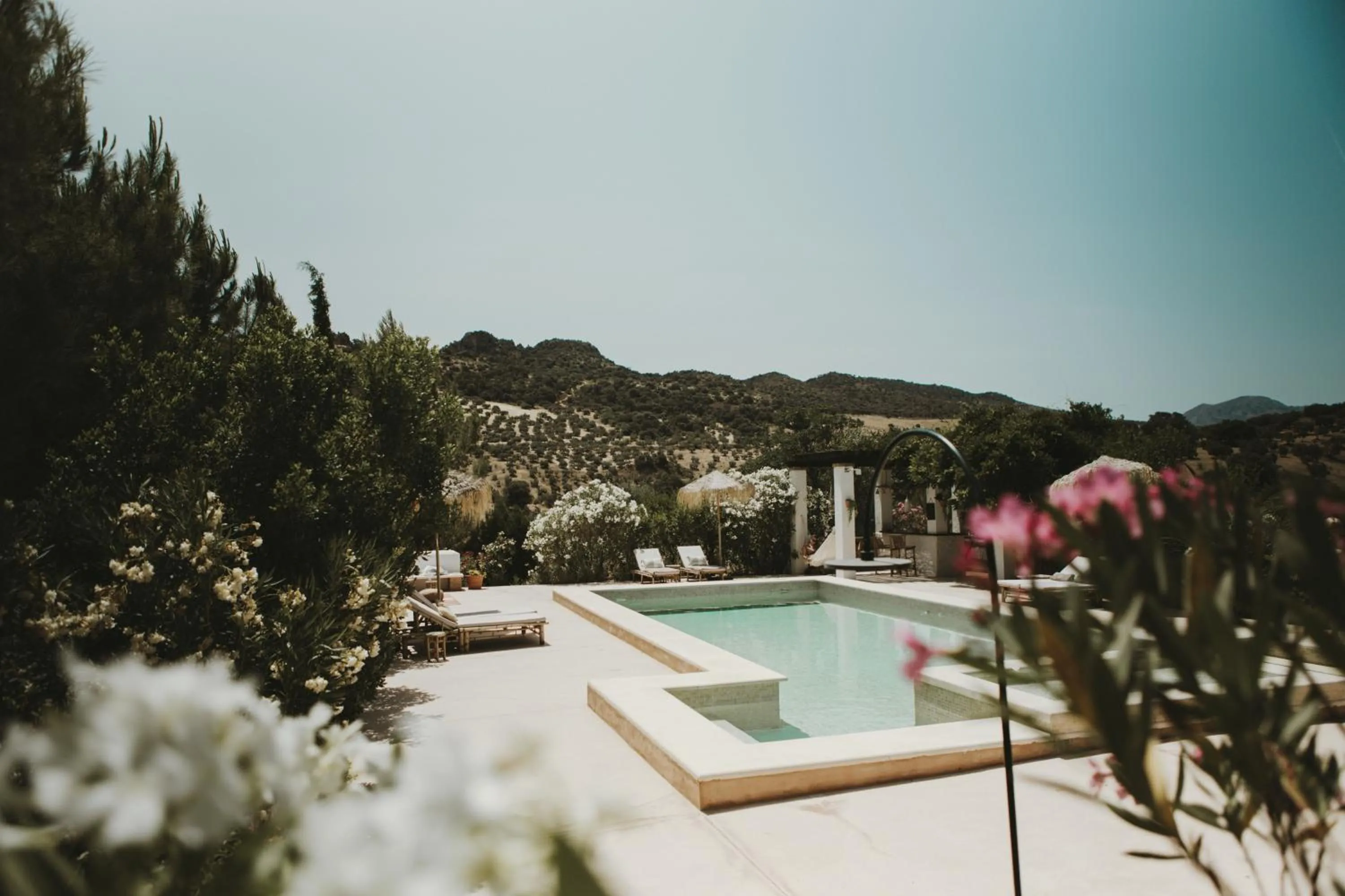 Swimming pool in Hacienda el Tarajal