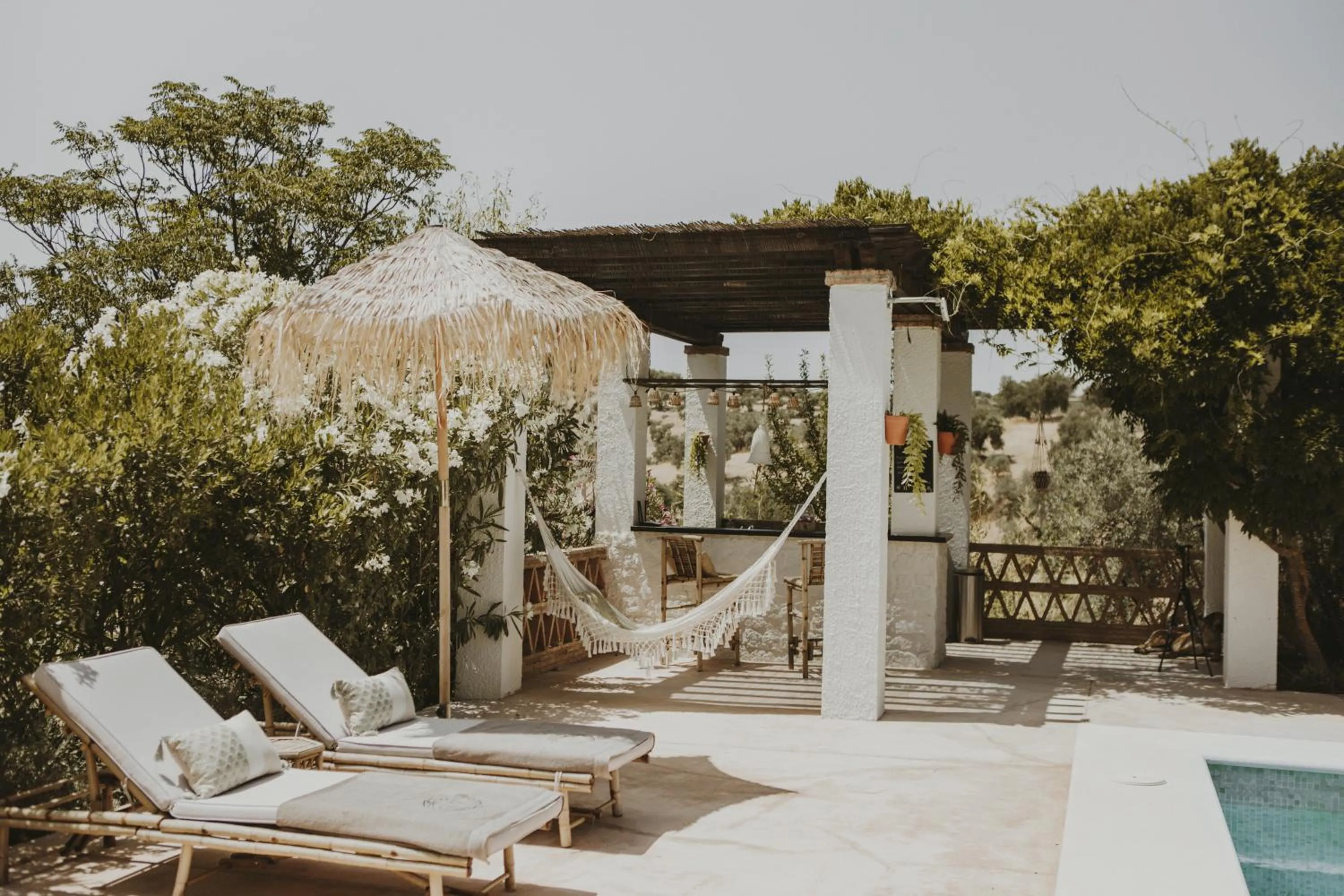 Swimming pool in Hacienda el Tarajal