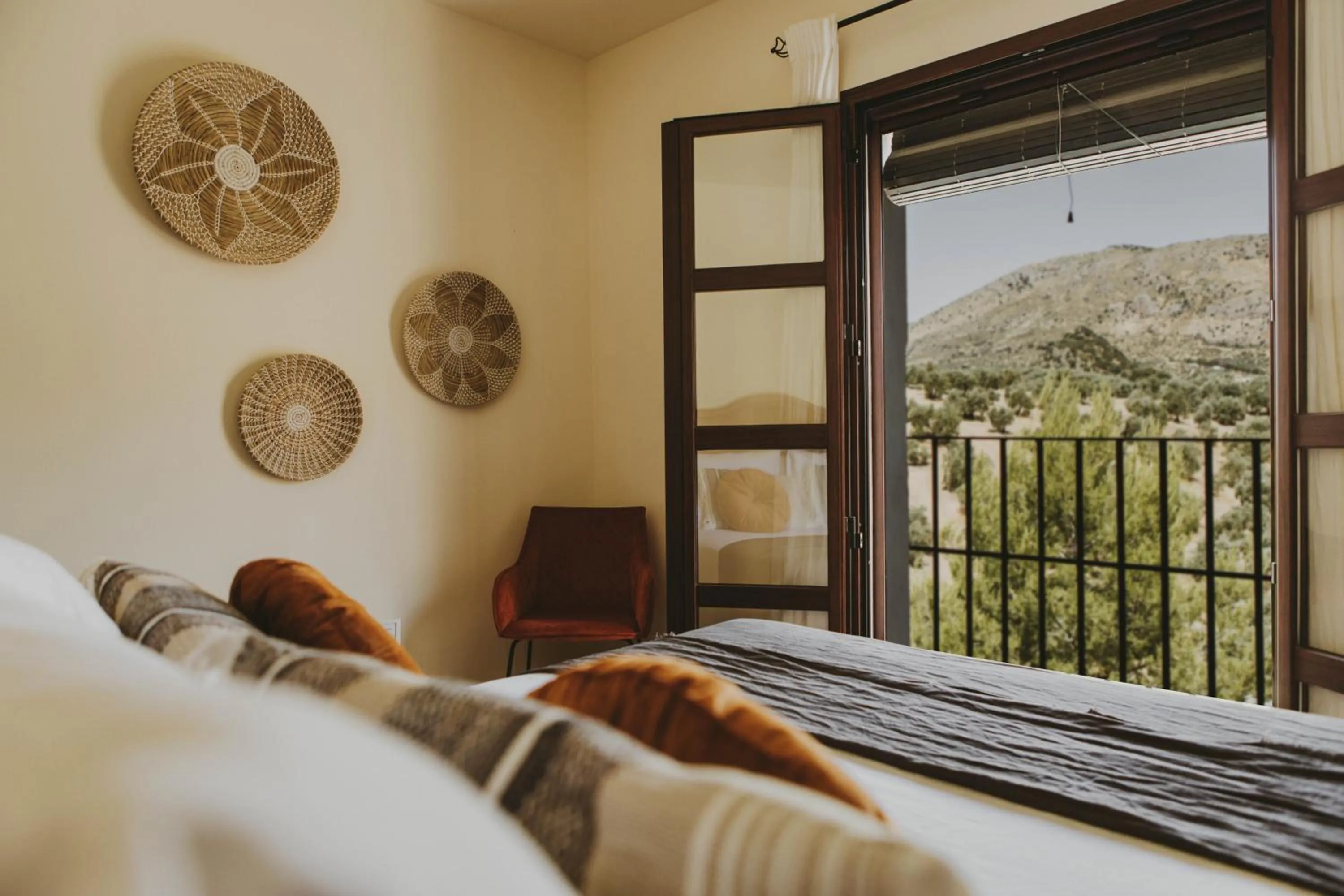 Natural landscape, Bed in Hacienda el Tarajal