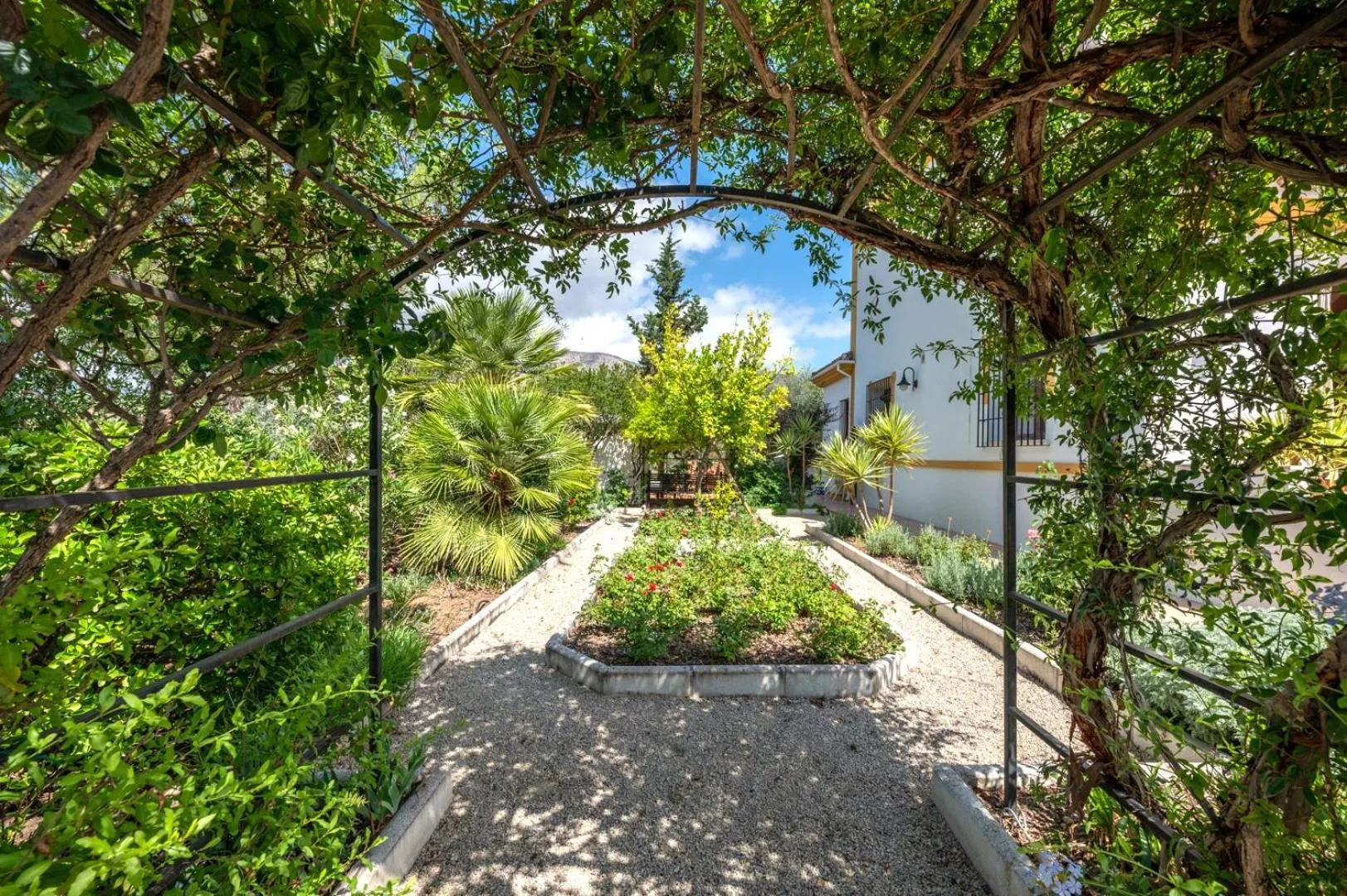 Garden in Hacienda el Tarajal