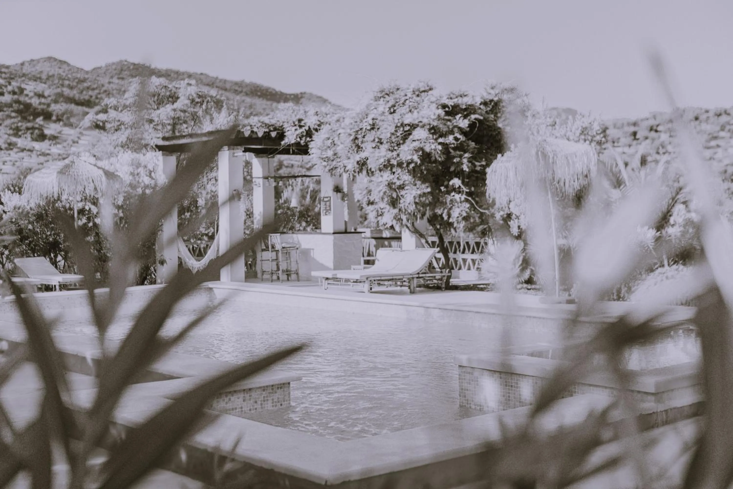 Swimming pool in Hacienda el Tarajal