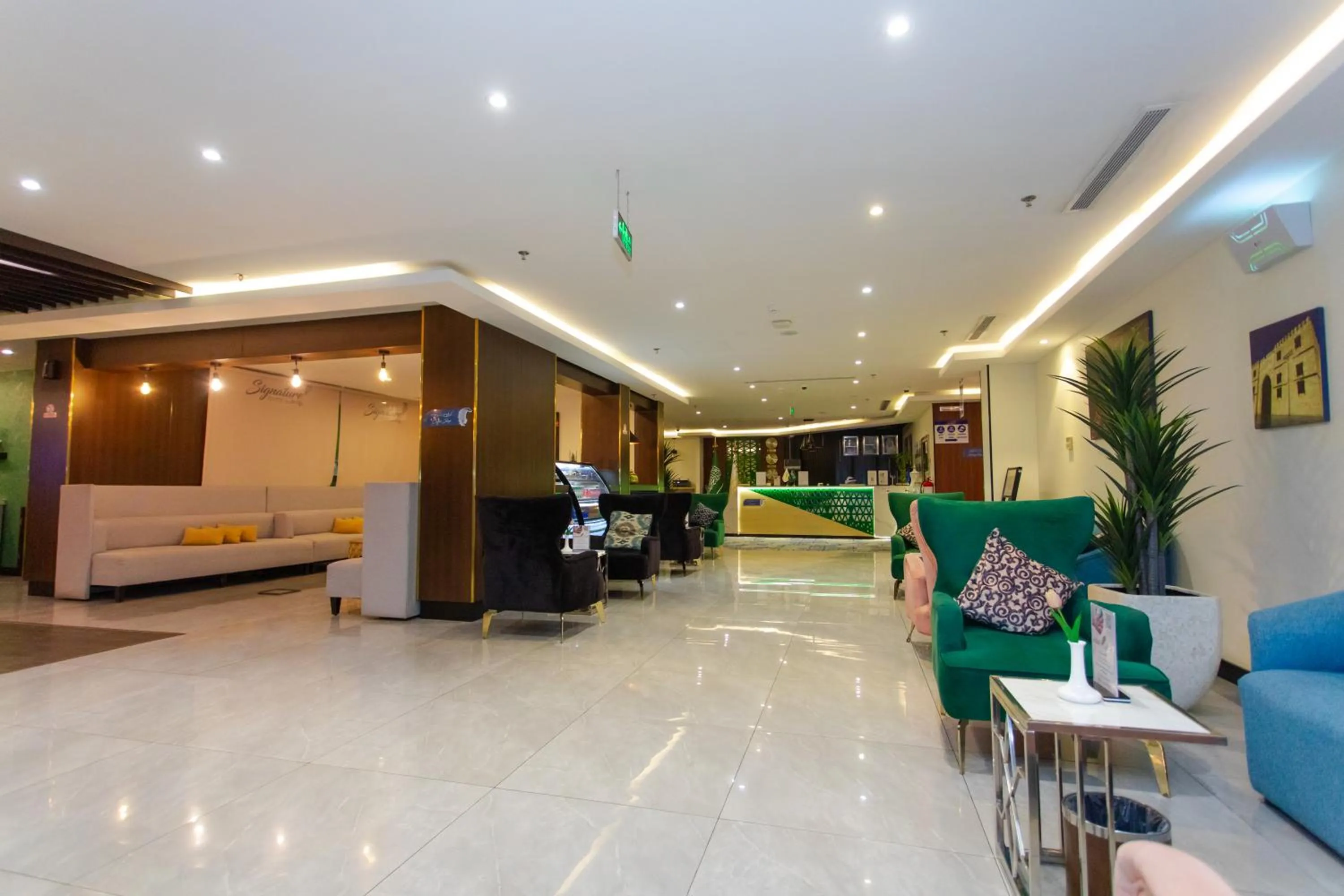 Lobby or reception in Signature Guest Hotel فندق إمضاء النزيل الفندقية