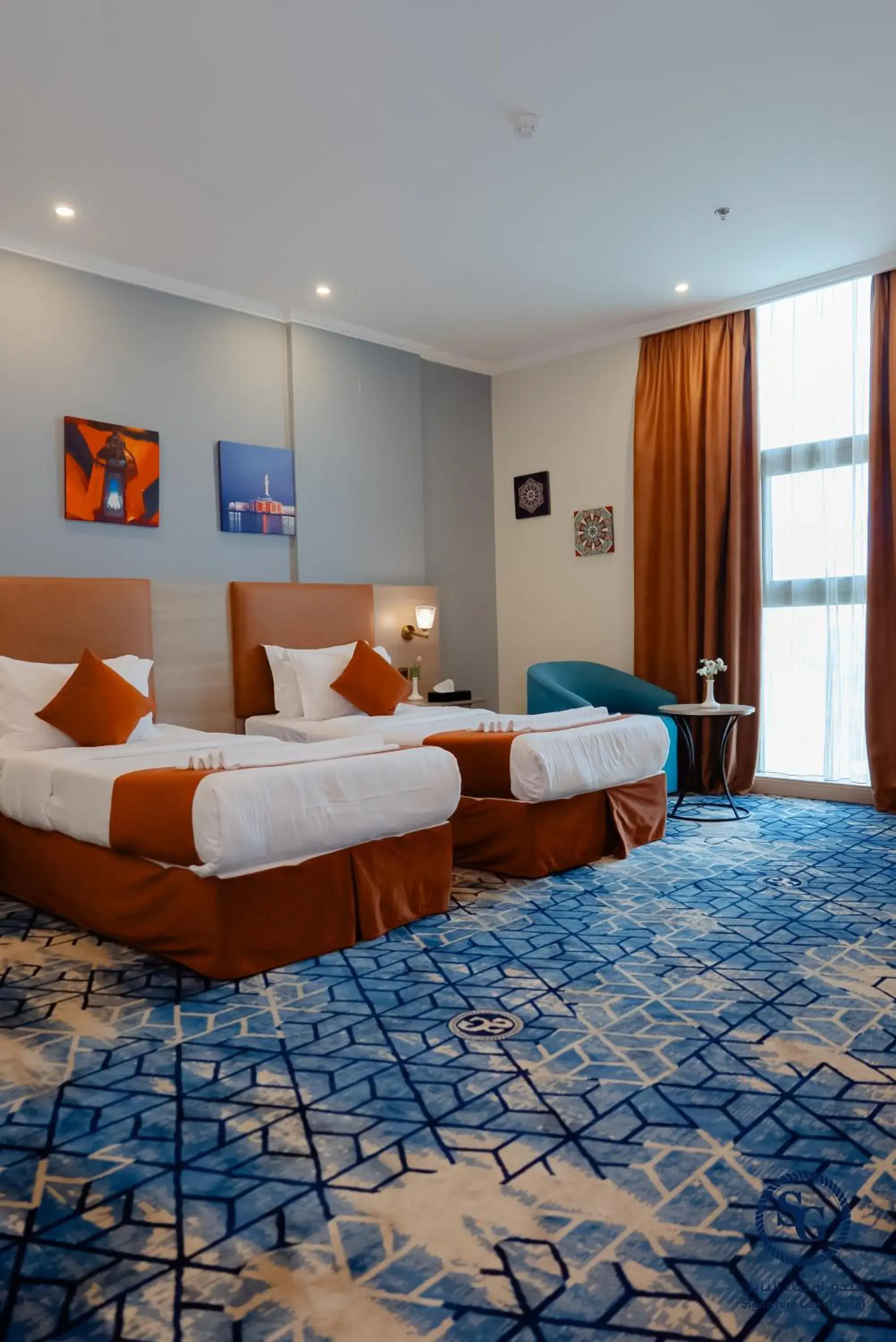 Deluxe Twin Room in Signature Guest Hotel فندق إمضاء النزيل الفندقية Deluxe Twin Room in Signature Guest Hotel فندق إمضاء النزيل الفندقية