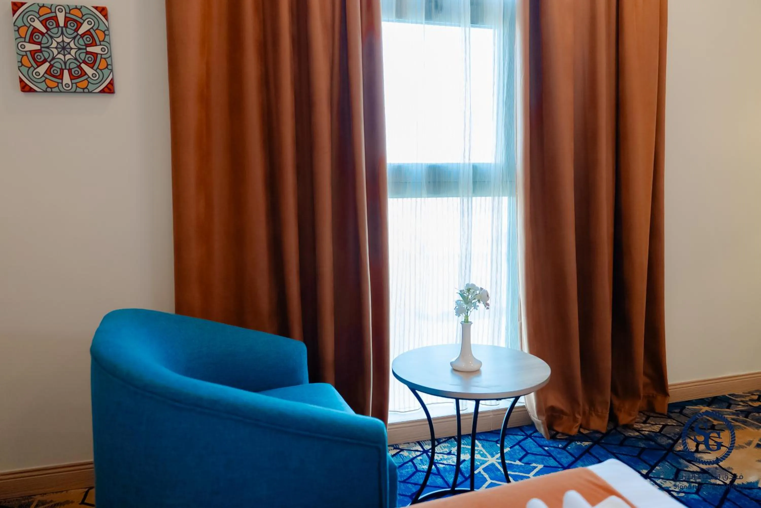 Living room in Signature Guest Hotel فندق إمضاء النزيل الفندقية