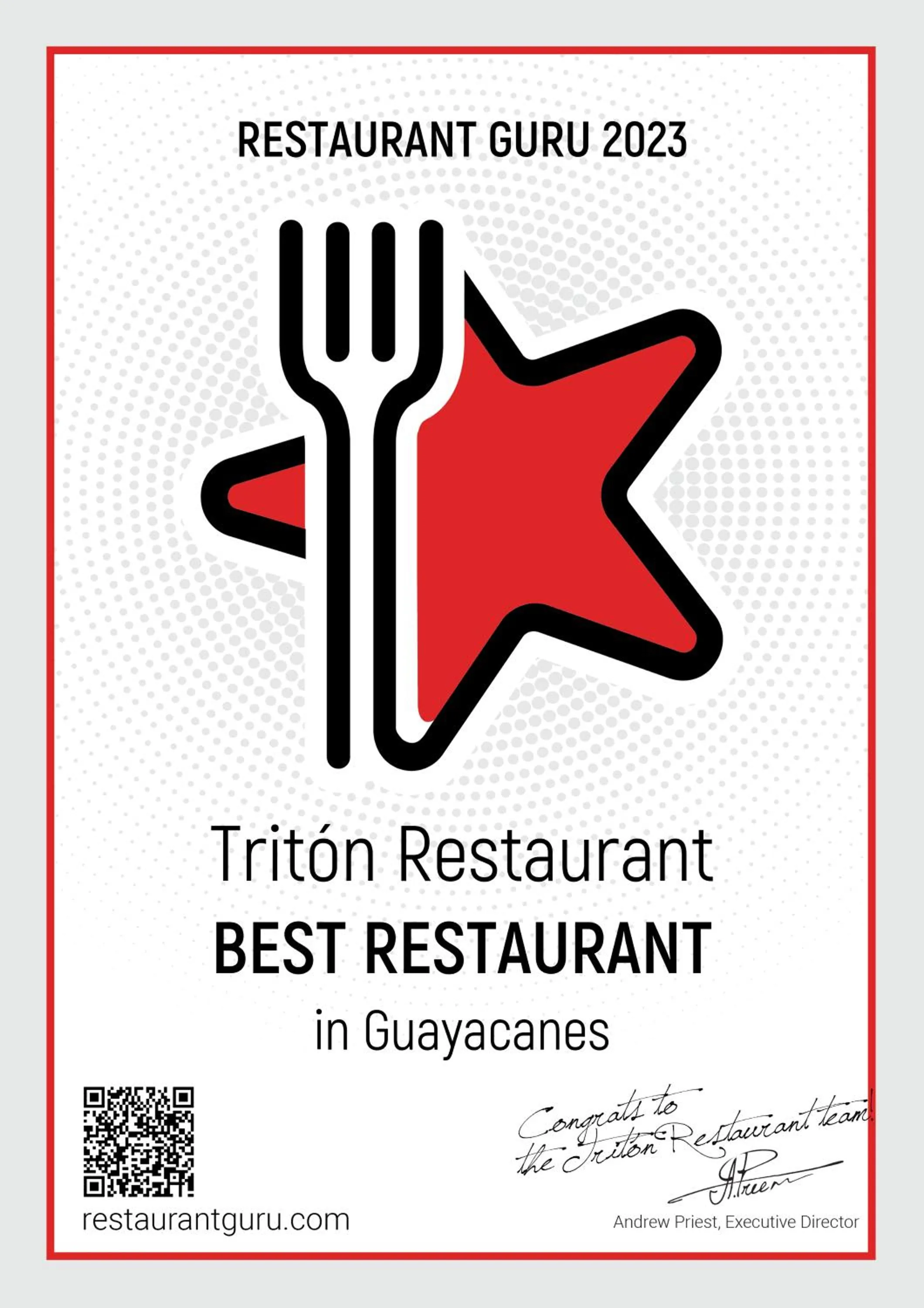 Restaurant/places to eat in Tritón Hotel Boutique & Restaurant