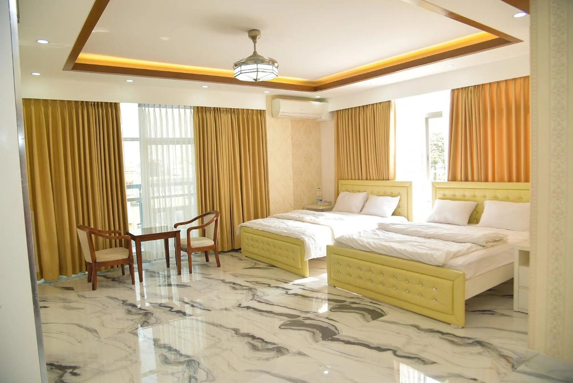 Bed in The Castle Inn