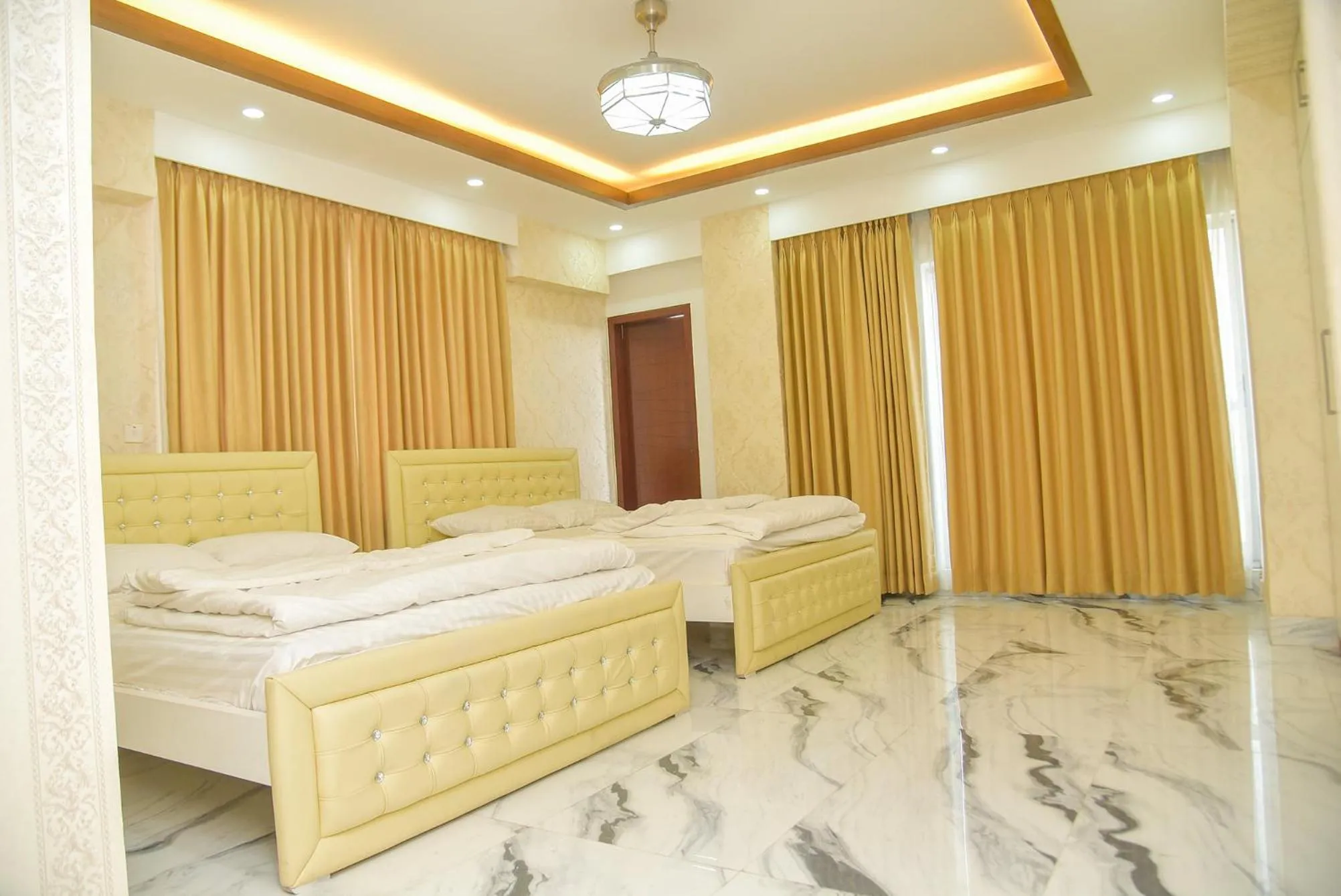 Bed in The Castle Inn