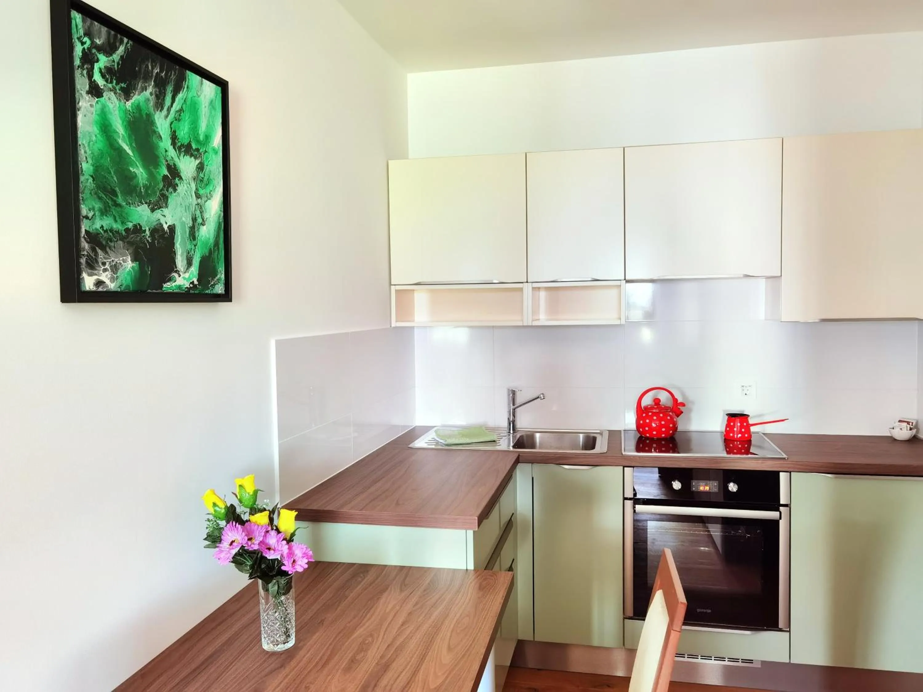 Kitchen or kitchenette in Hiša Wambrechtsamer - House Wambrechtsamer