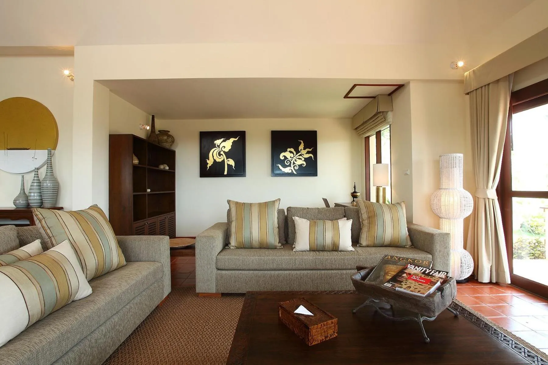 Living room in Villa Alpha - Seaview Private Villa