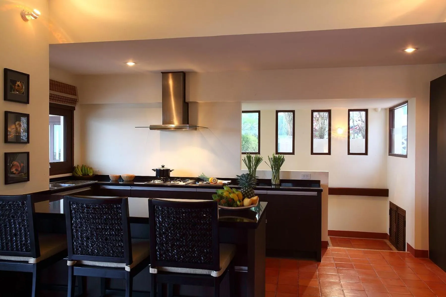 kitchen in Villa Alpha - Seaview Private Villa