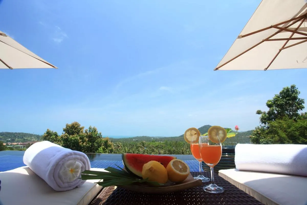Swimming pool in Villa Alpha - Seaview Private Villa
