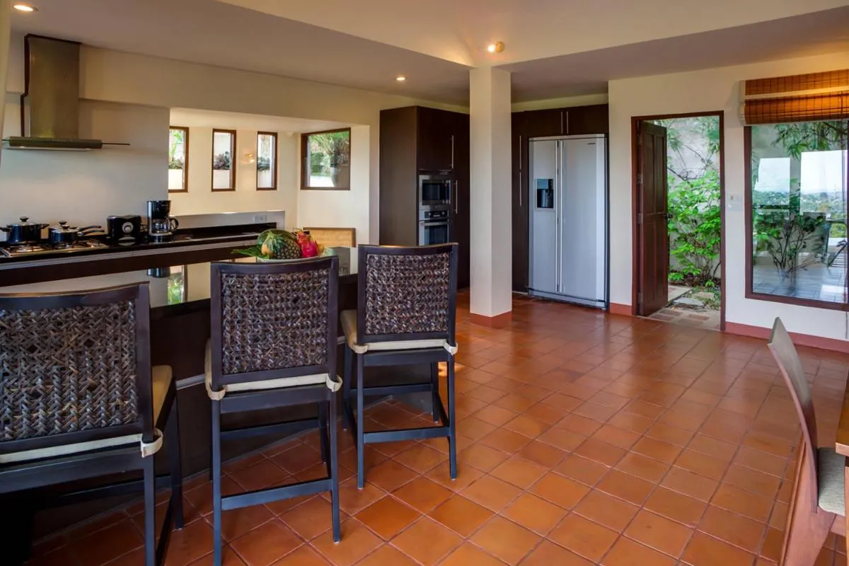 kitchen in Villa Alpha - Seaview Private Villa