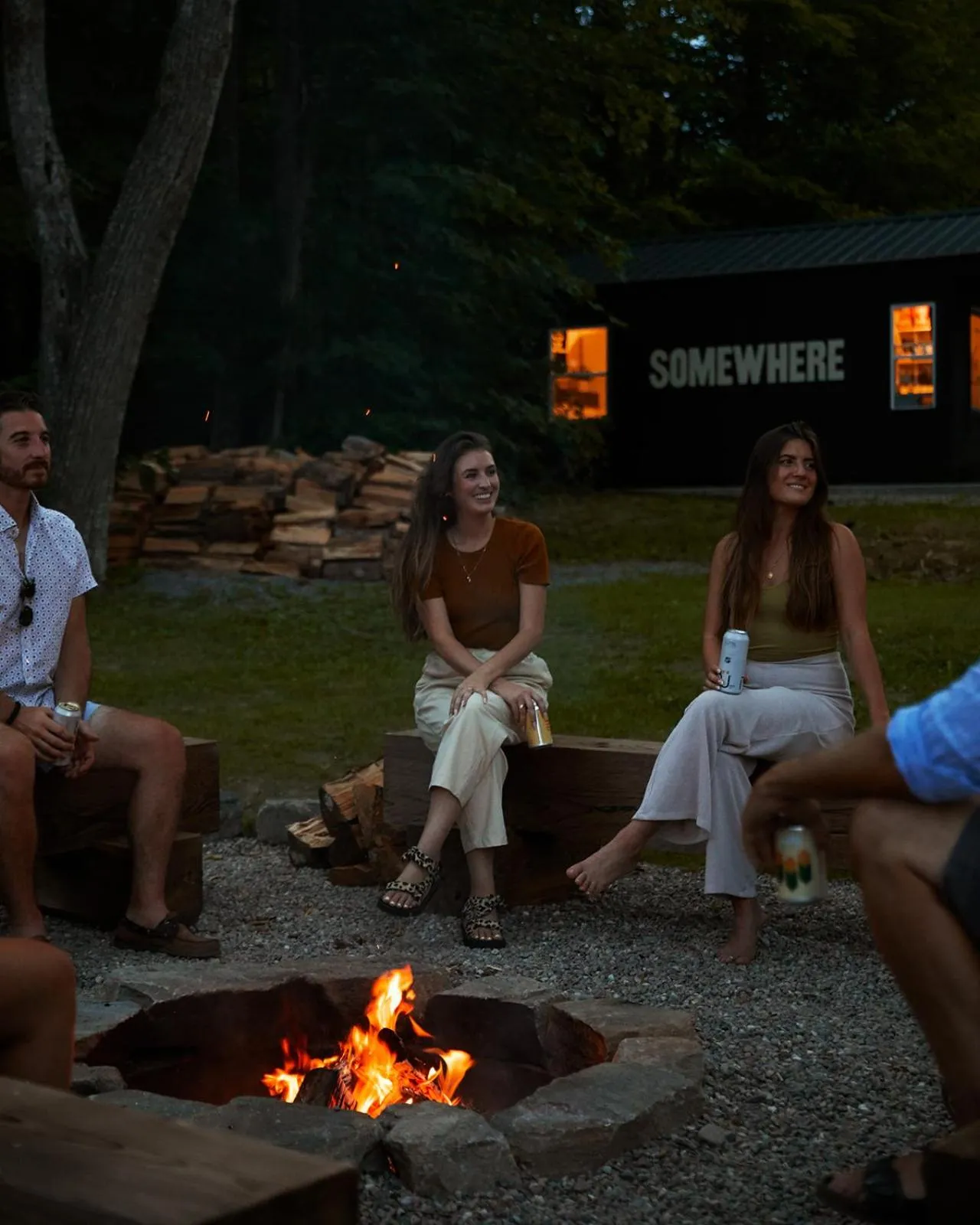 flat iron in Somewhere Inn Calabogie
