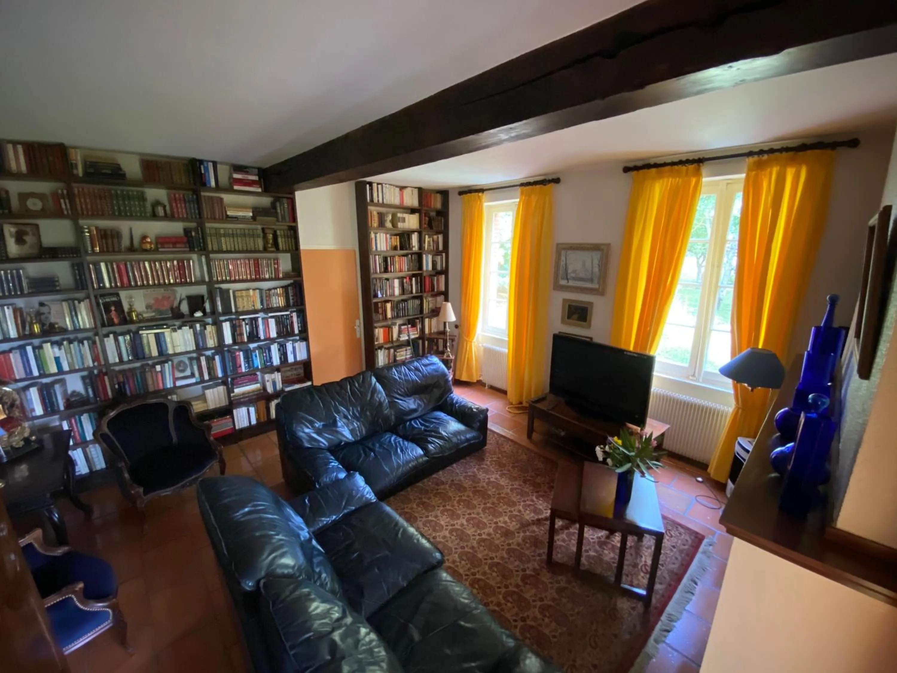 Communal lounge/ TV room in La Closerie de l'Autan