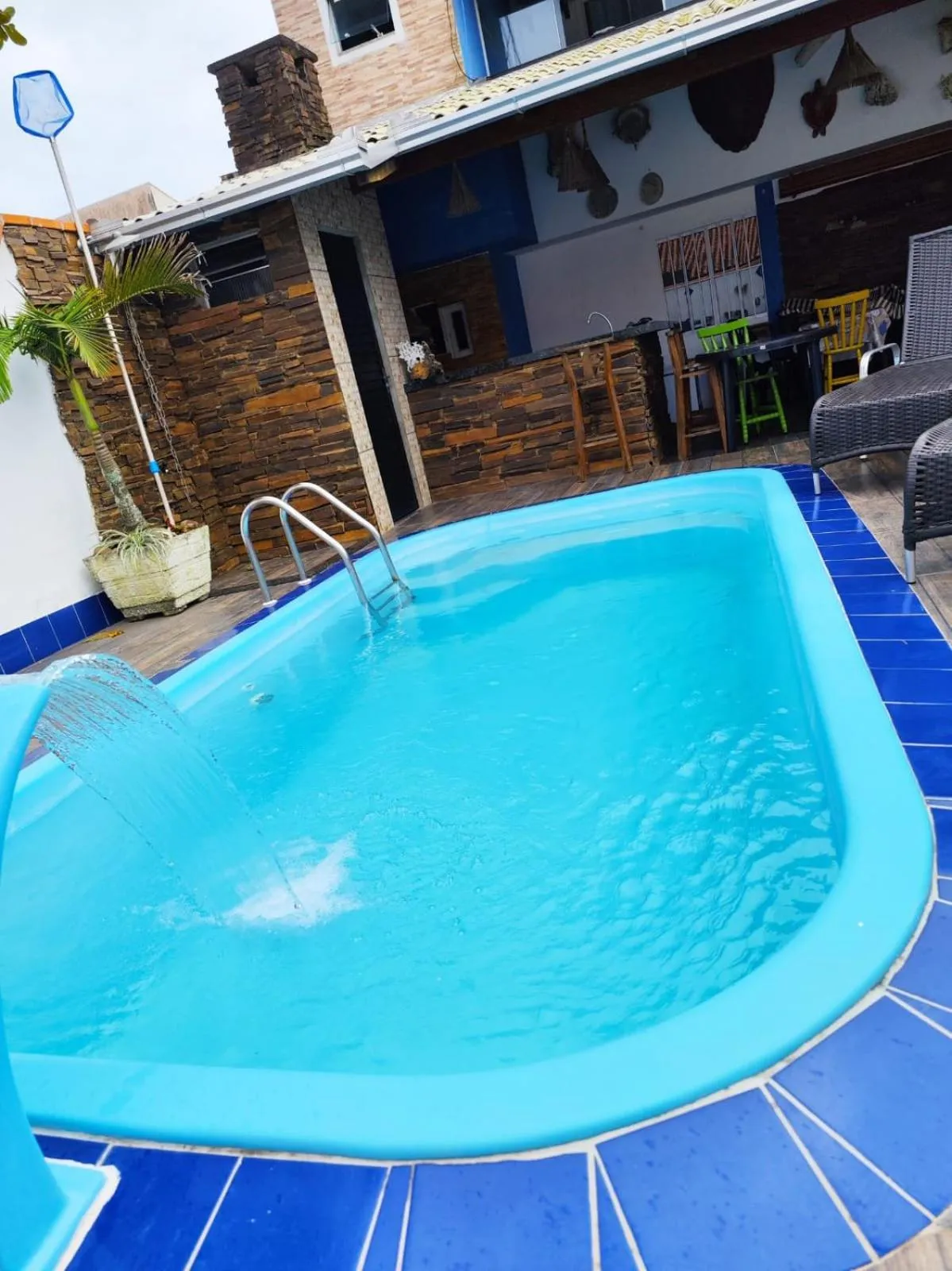 Swimming pool in Pousada Helena