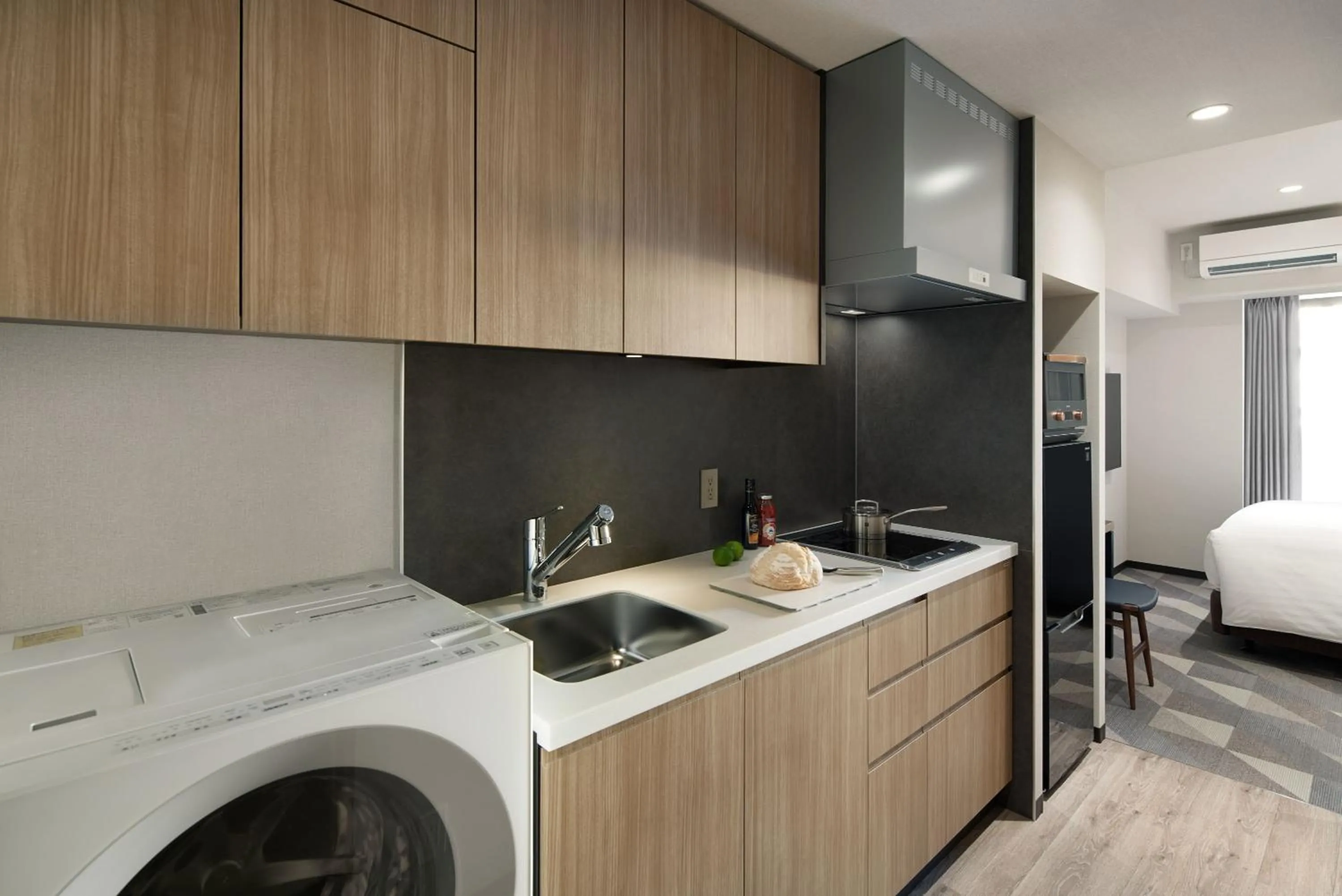 kitchen in Oakwood Hotel & Apartments Azabu Tokyo