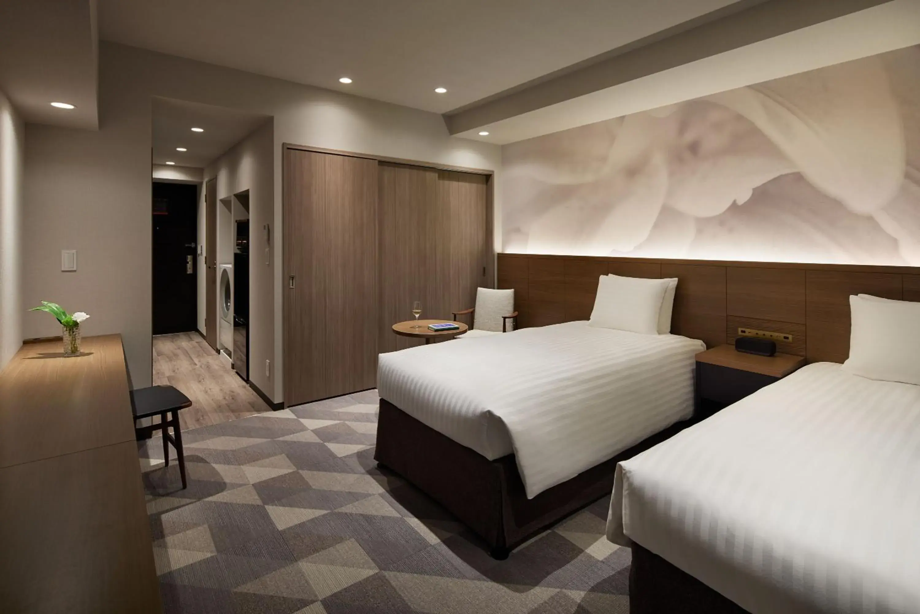Bed in Oakwood Hotel & Apartments Azabu Tokyo Bed in Oakwood Hotel & Apartments Azabu Tokyo
