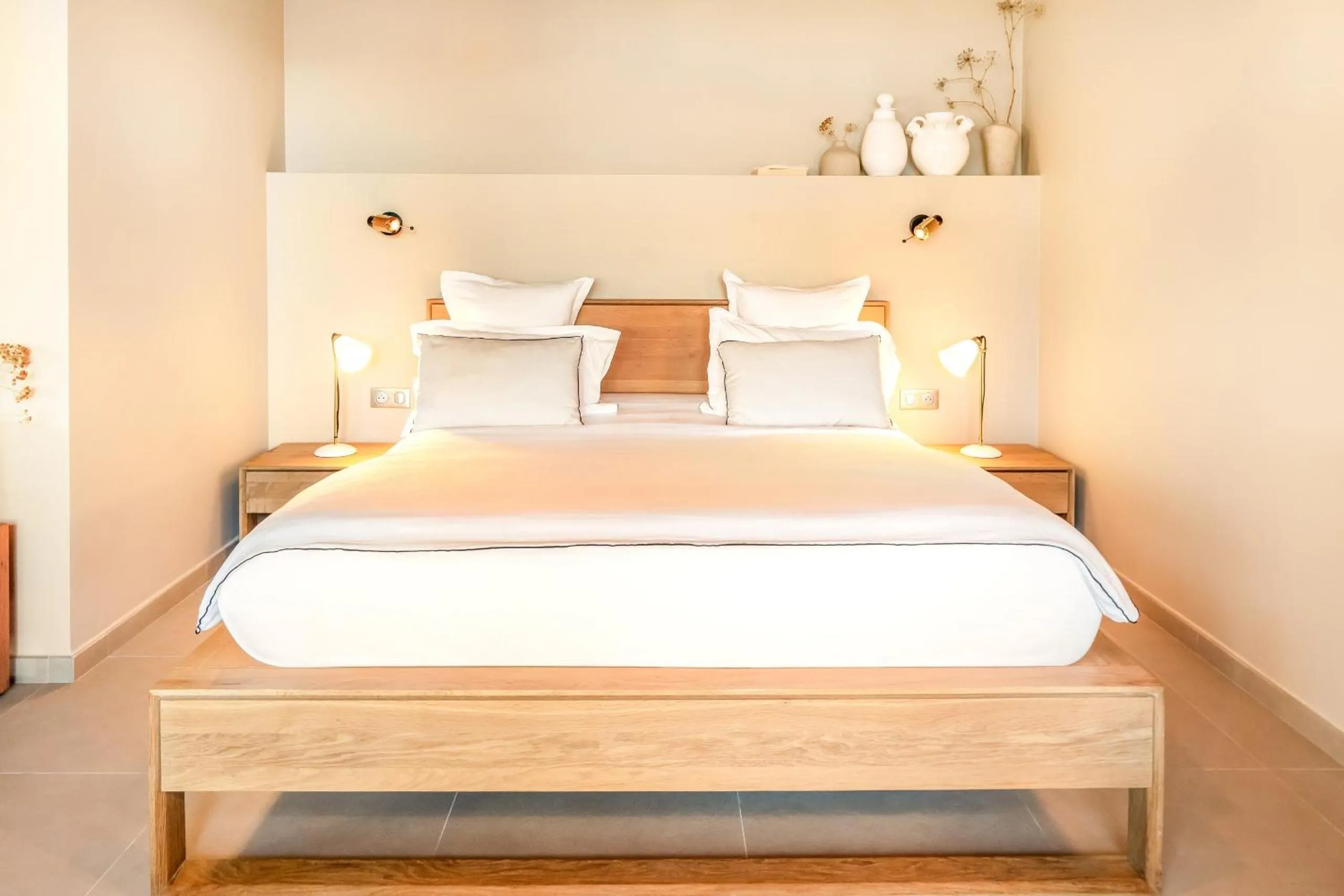 Bed in Boutique hôtel Château Rouher