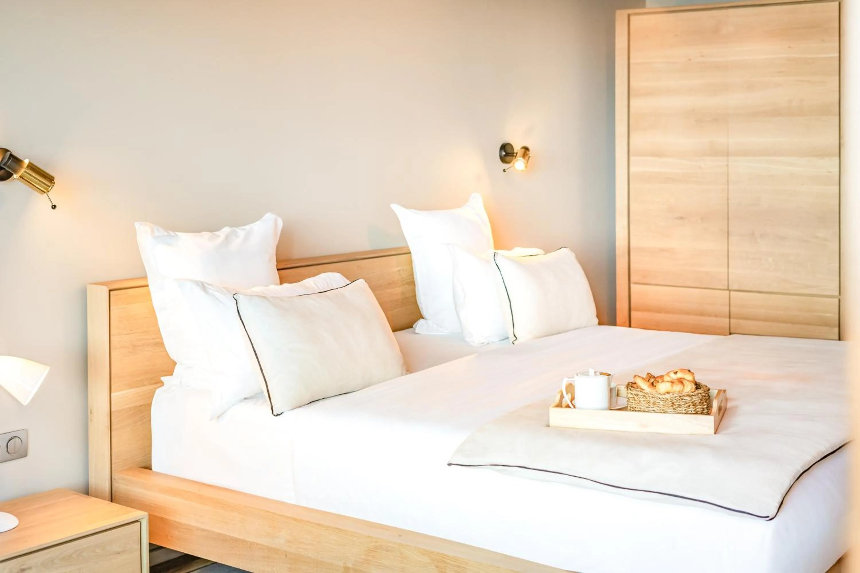 Bed in Boutique hôtel Château Rouher